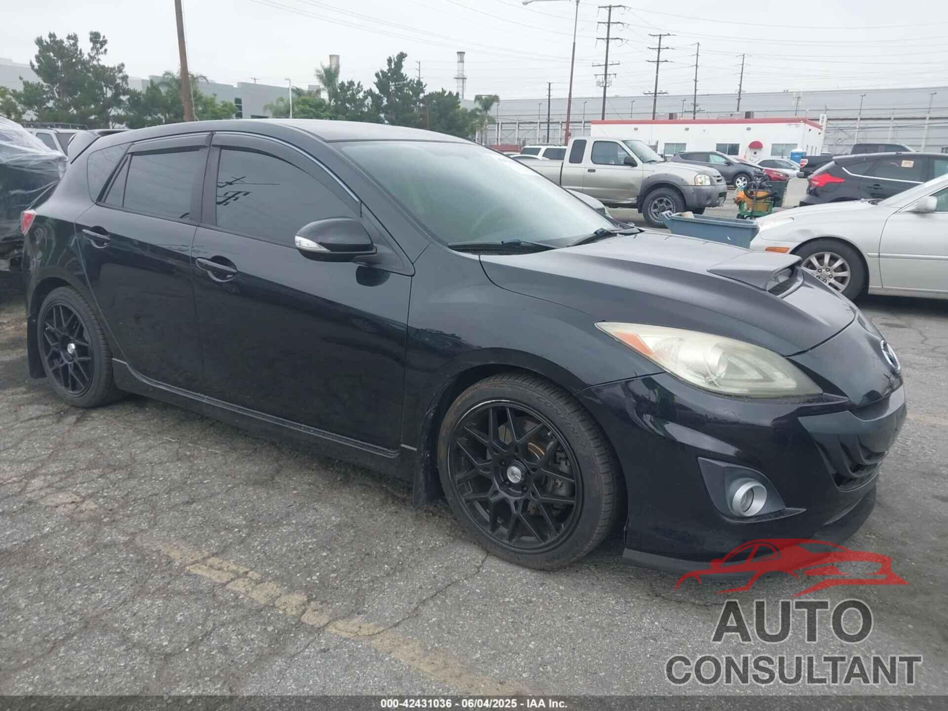 MAZDA MAZDASPEED3 2012 - JM1BL1L41C1556949