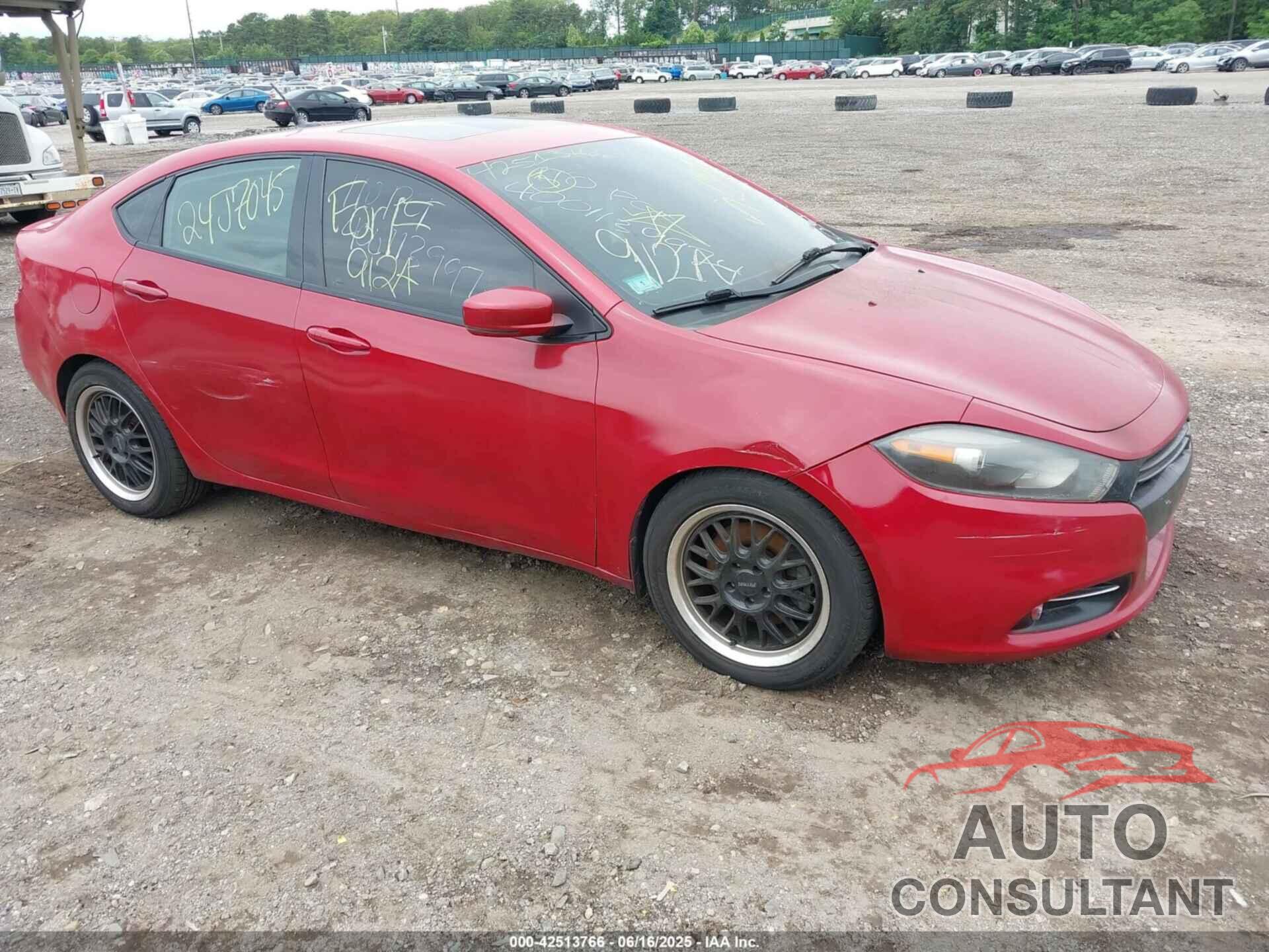 DODGE DART 2014 - 1C3CDFEB2ED867080