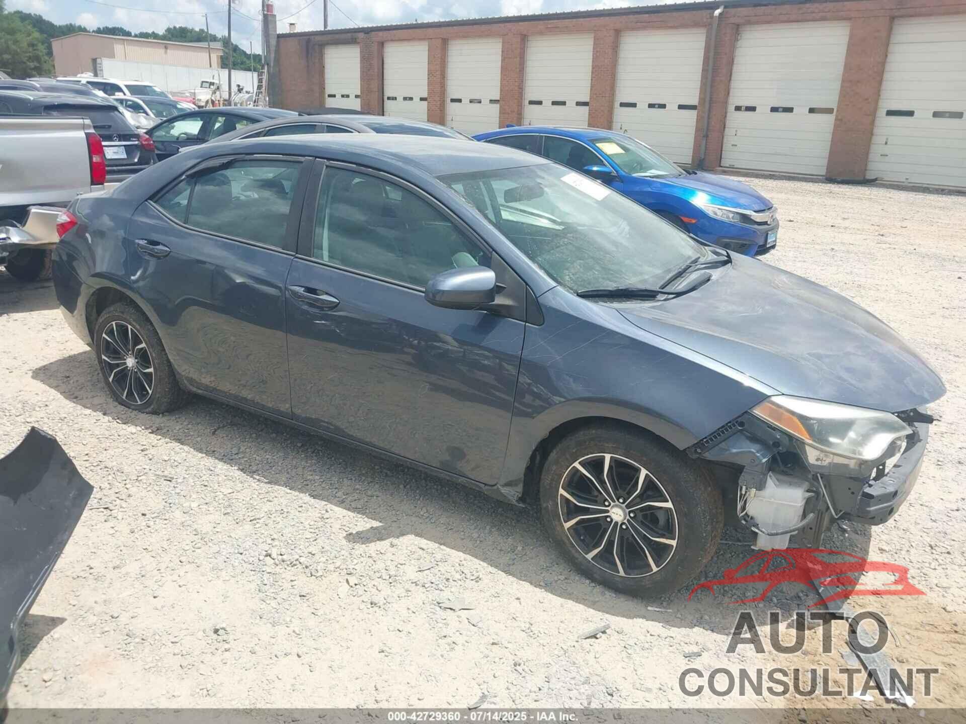 TOYOTA COROLLA 2015 - 2T1BURHE1FC413352