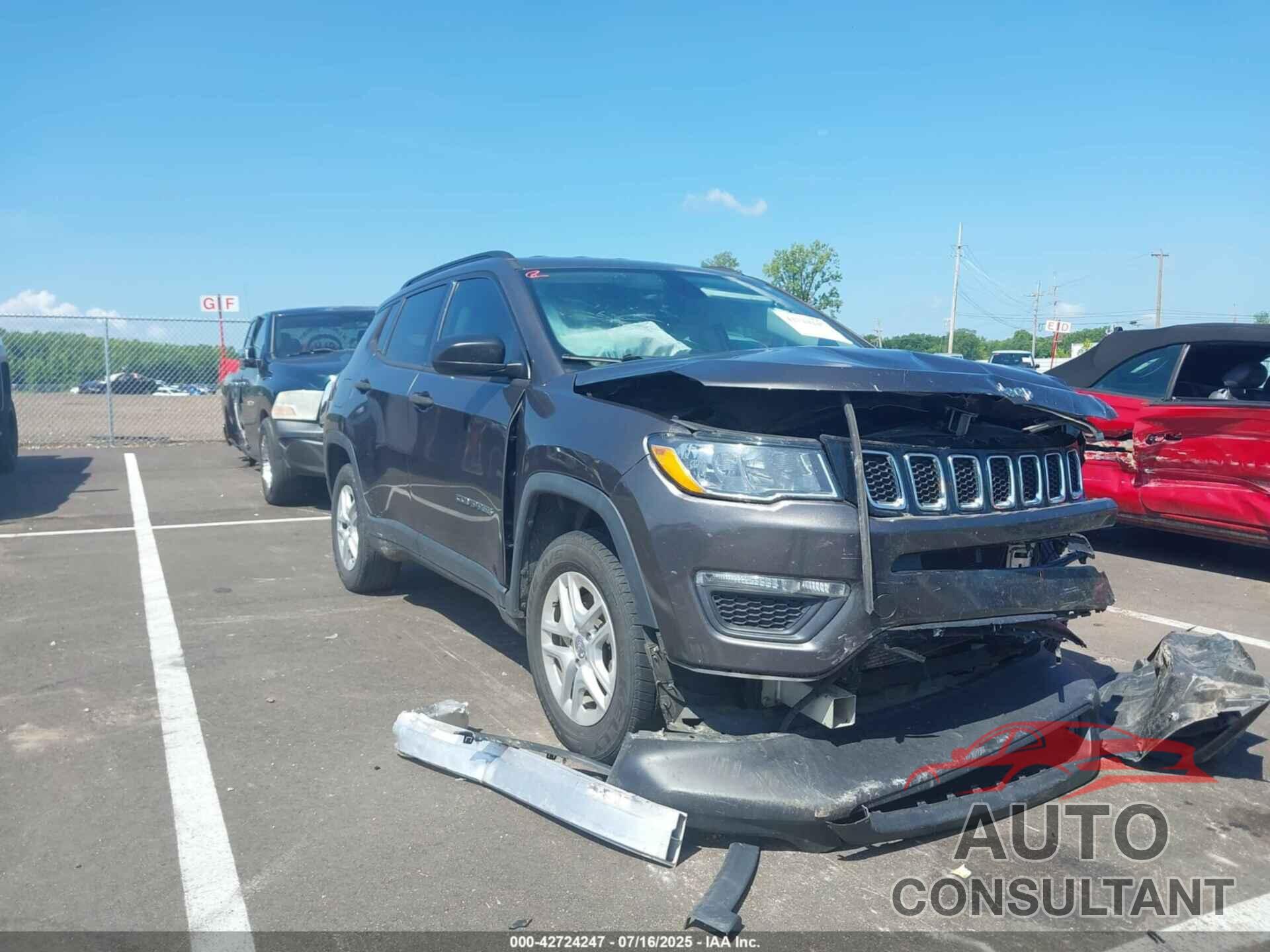 JEEP COMPASS 2018 - 3C4NJCAB5JT411757