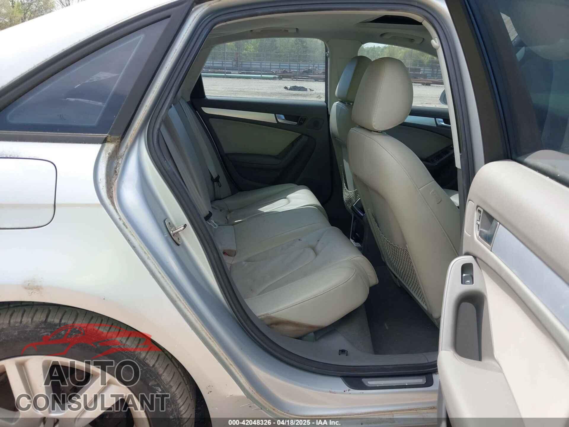 AUDI A4 2009 - WAUJF78K69N060394