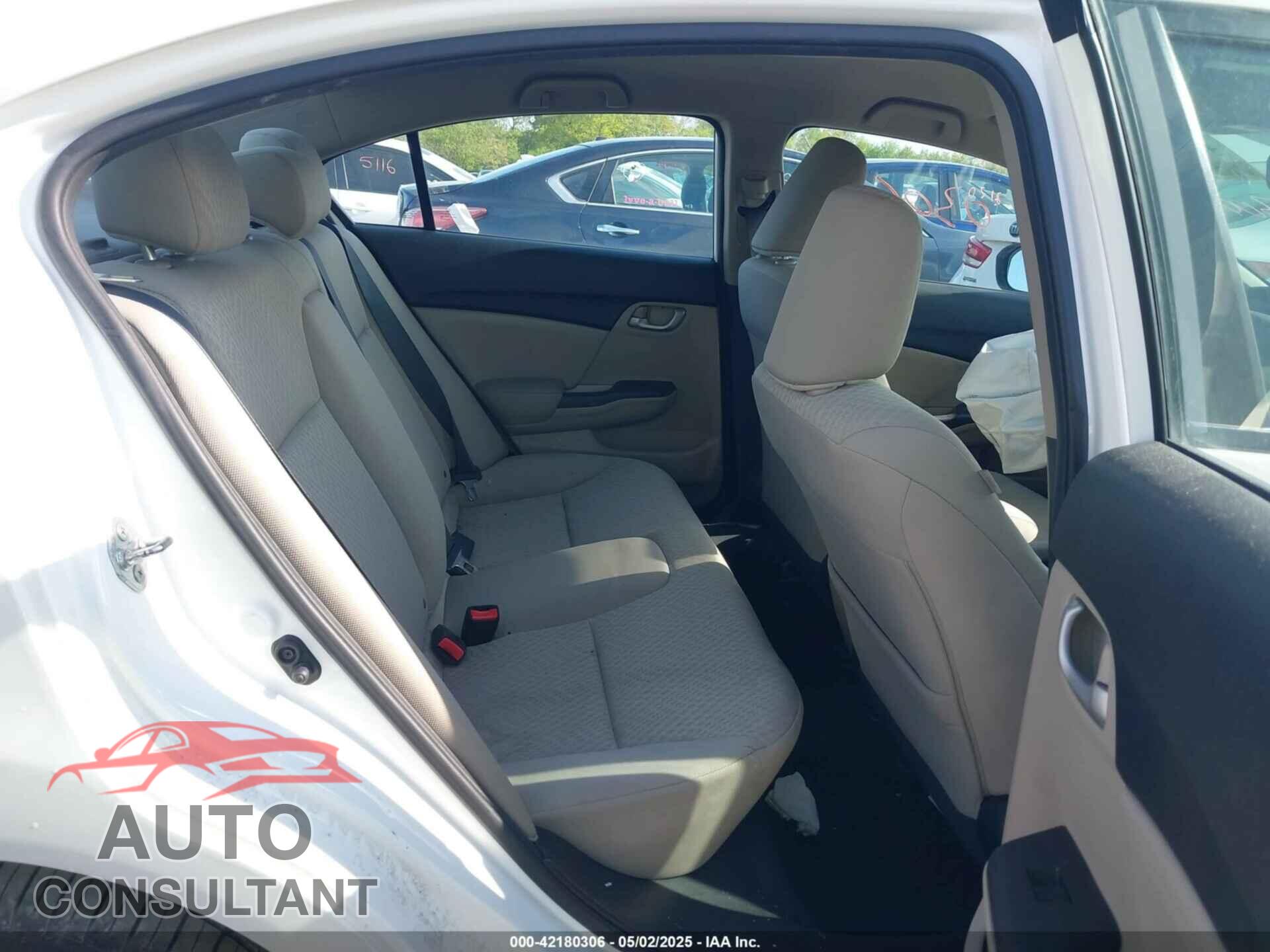 HONDA CIVIC 2014 - 19XFB2F59EE201848