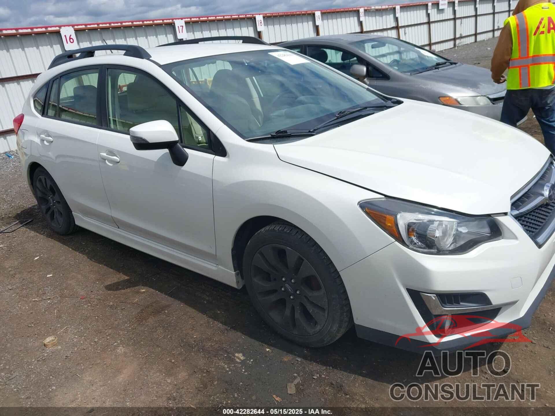 SUBARU IMPREZA 2016 - JF1GPAP66GG212256