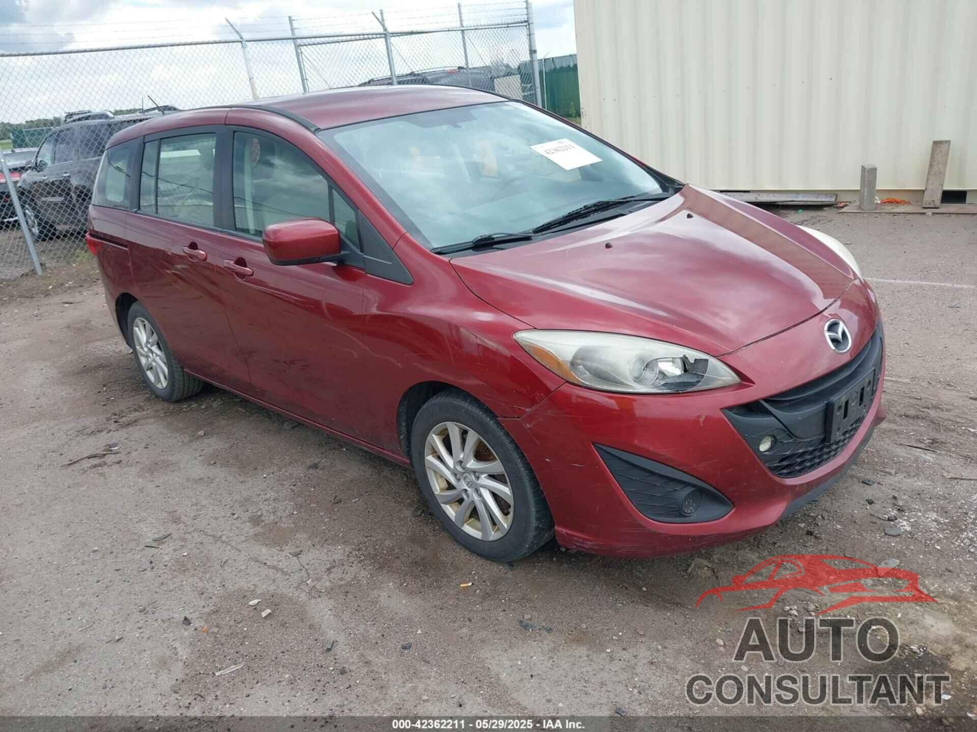 MAZDA MAZDA5 2012 - JM1CW2BL4C0143780