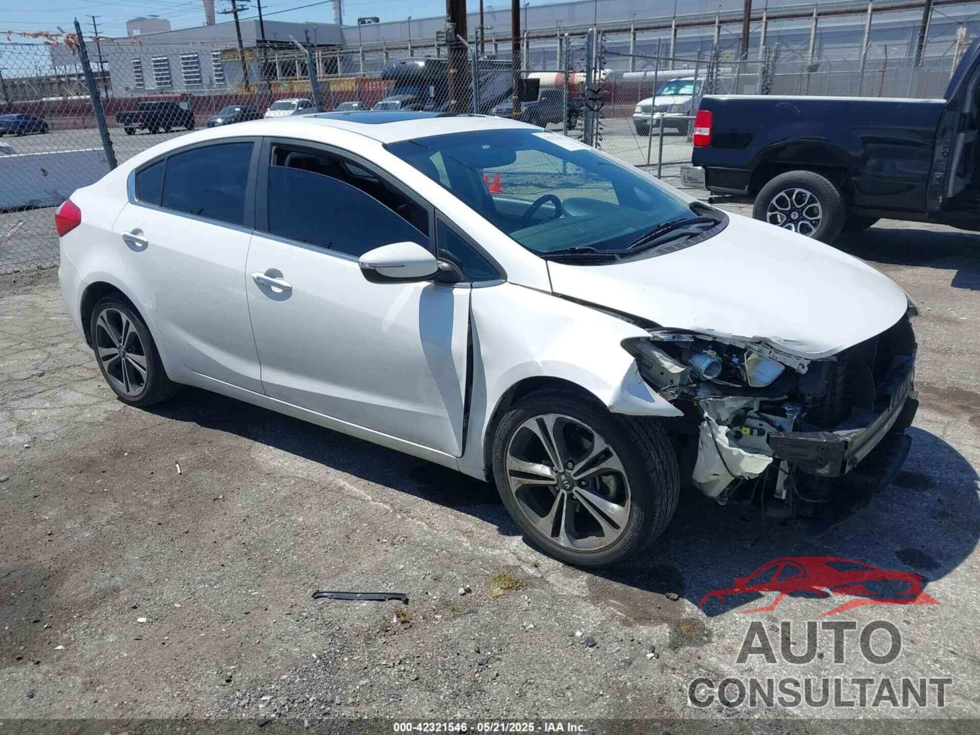 KIA FORTE 2014 - KNAFZ4A81E5152338