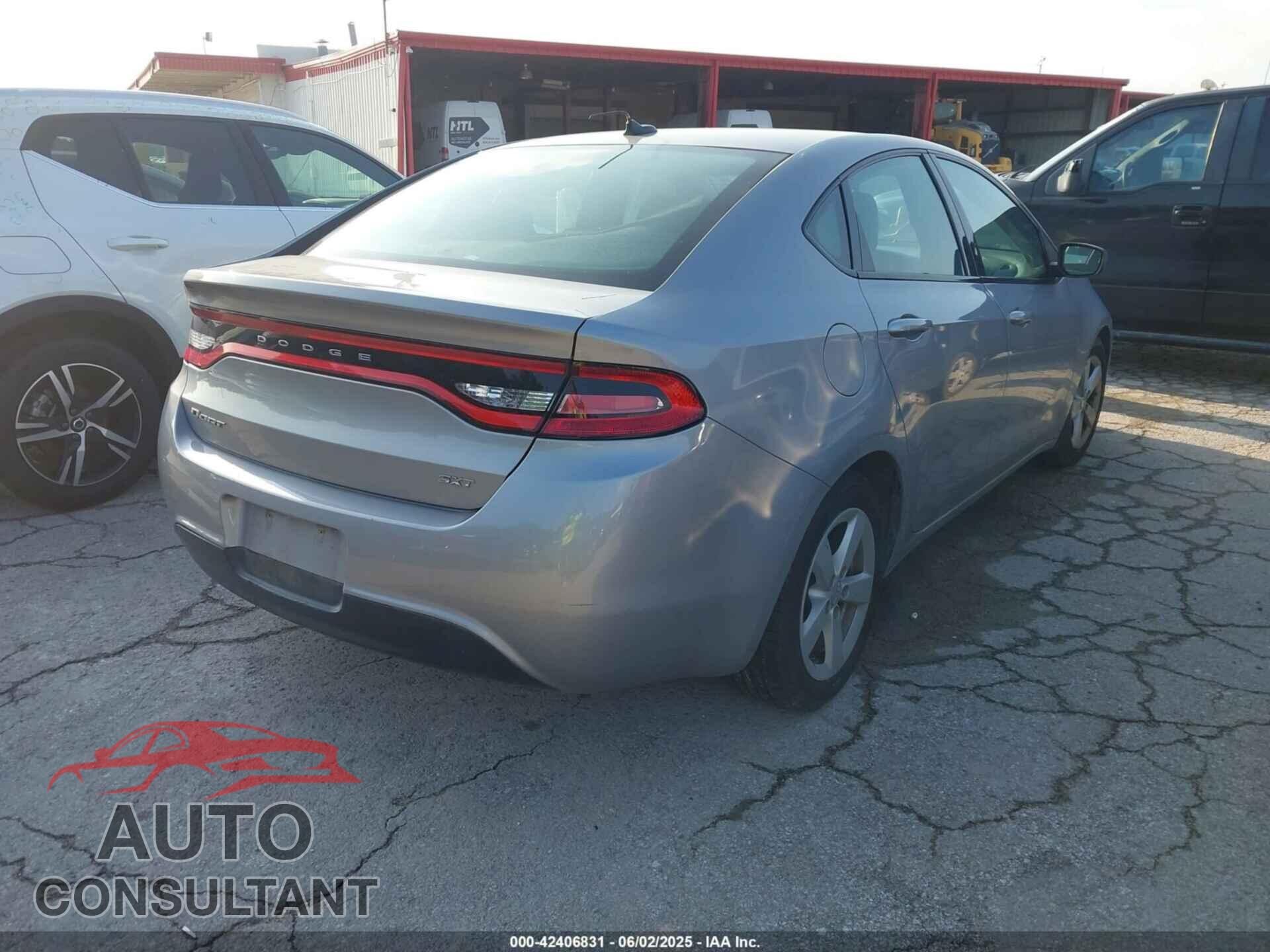 DODGE DART 2015 - 1C3CDFBB7FD319551