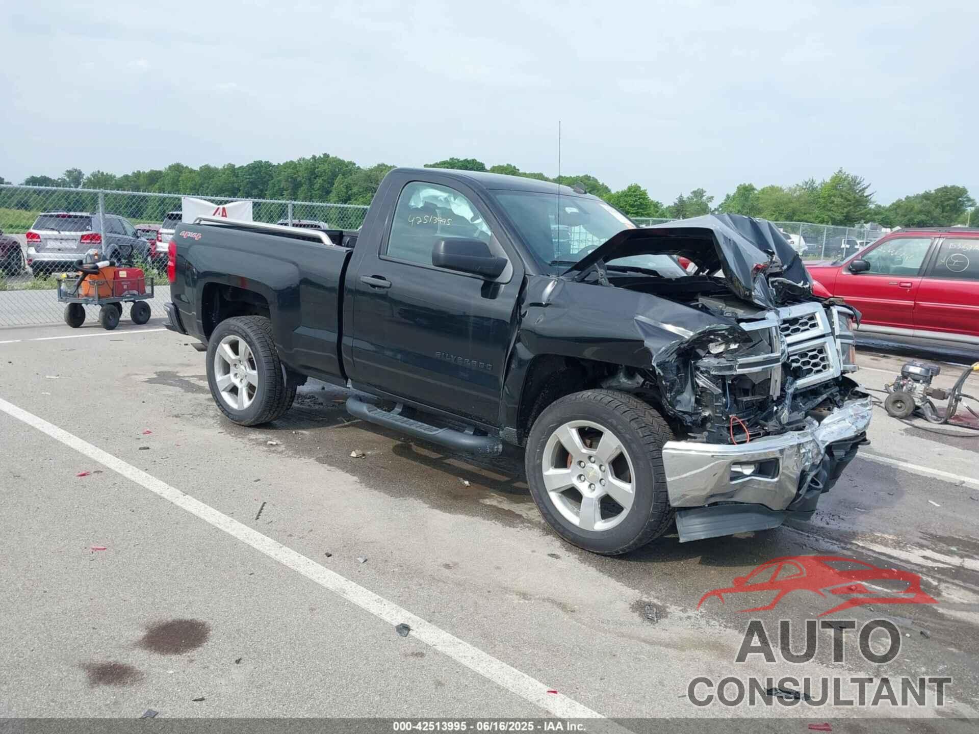 CHEVROLET SILVERADO 1500 2014 - 1GCNKREH4EZ348664