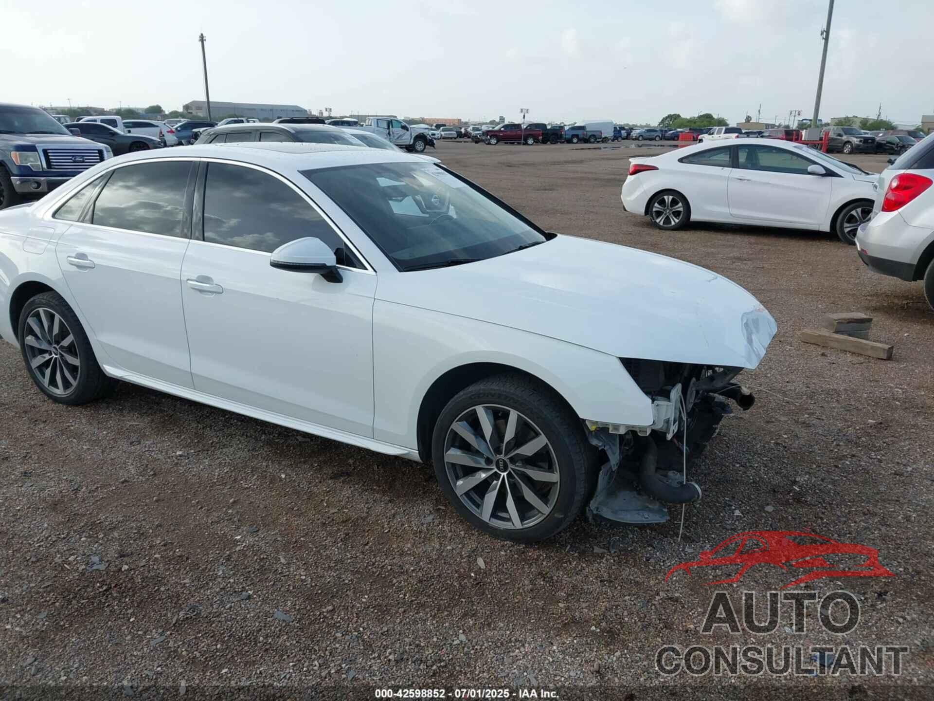 AUDI A4 2022 - WAUABAF48NN000480