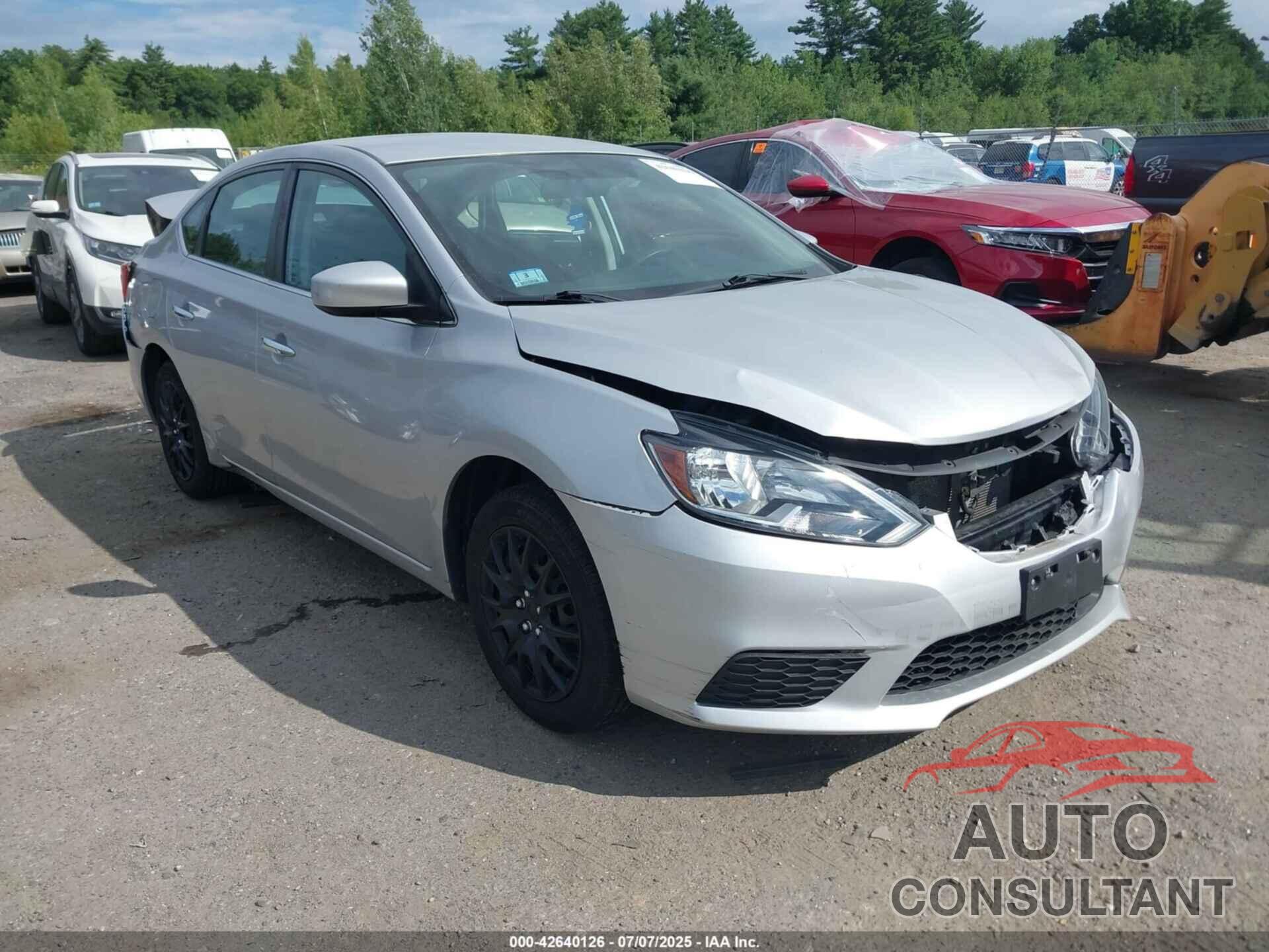 NISSAN SENTRA 2019 - 3N1AB7AP2KY350194