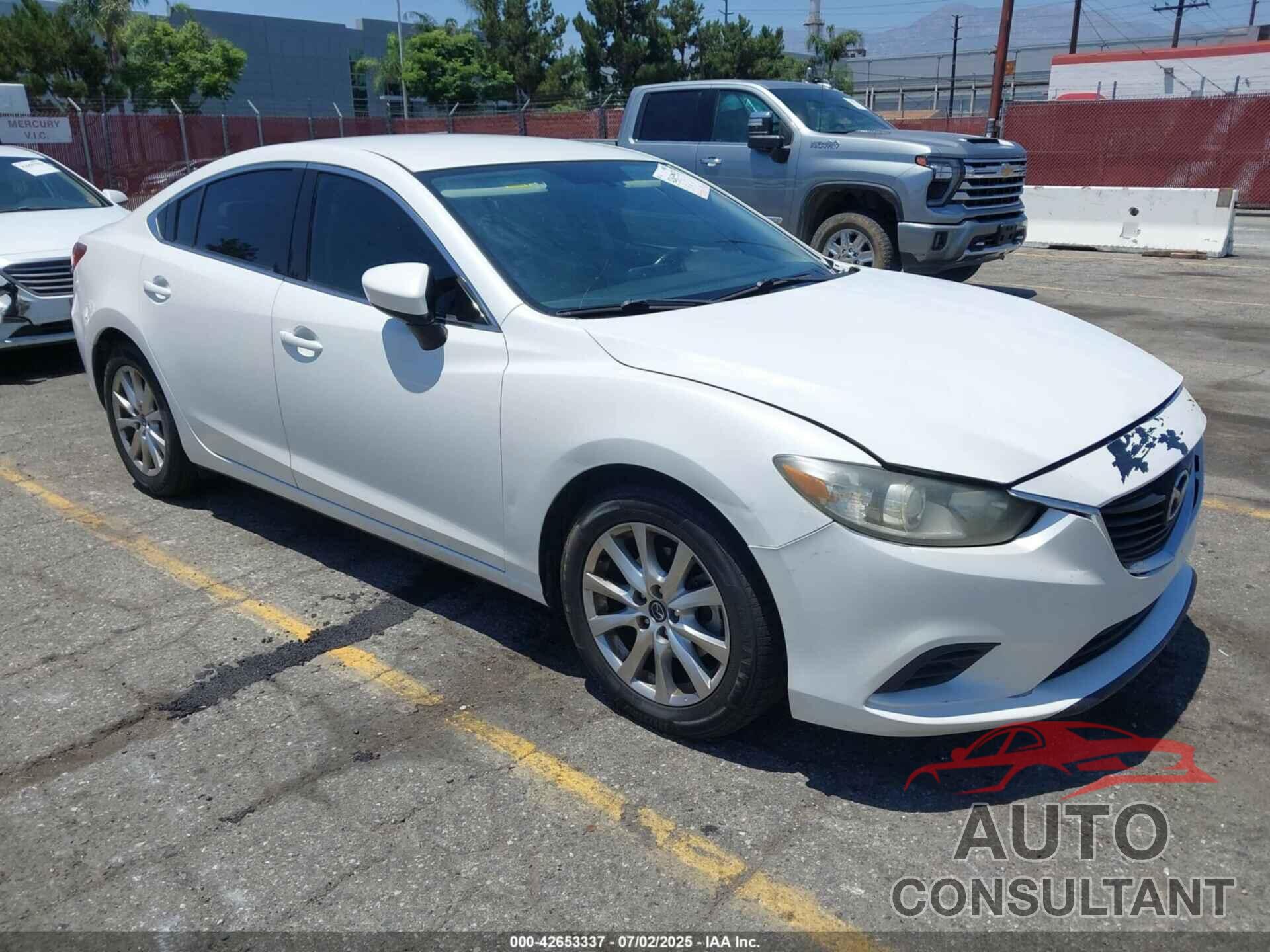 MAZDA MAZDA6 2016 - JM1GJ1U53G1438670