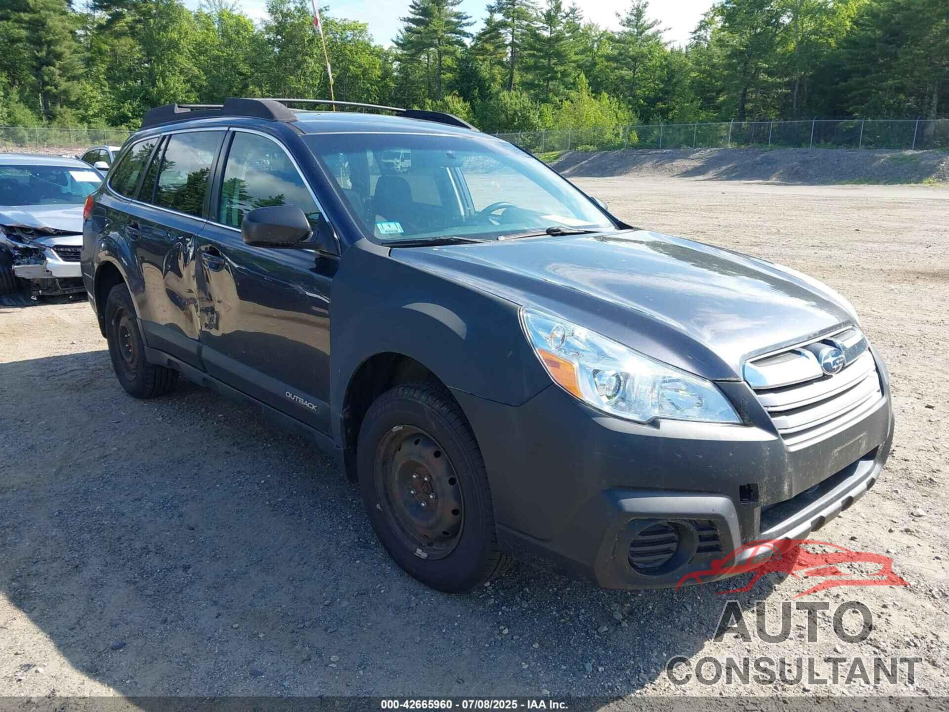 SUBARU OUTBACK 2013 - 4S4BRBAC3D1288093