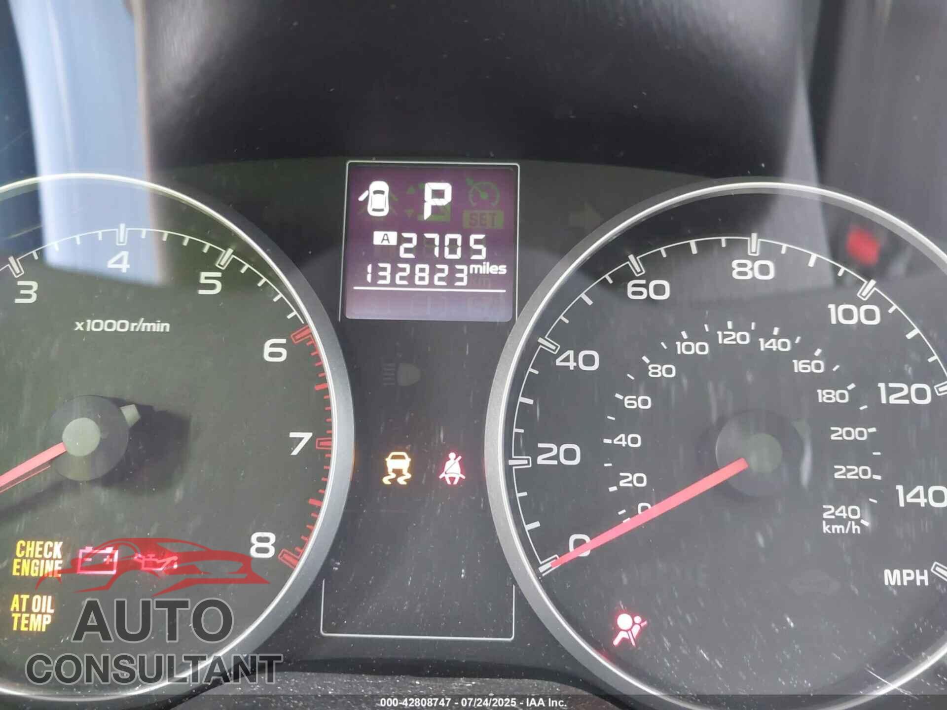 SUBARU OUTBACK 2014 - 4S4BRBAC9E3289836