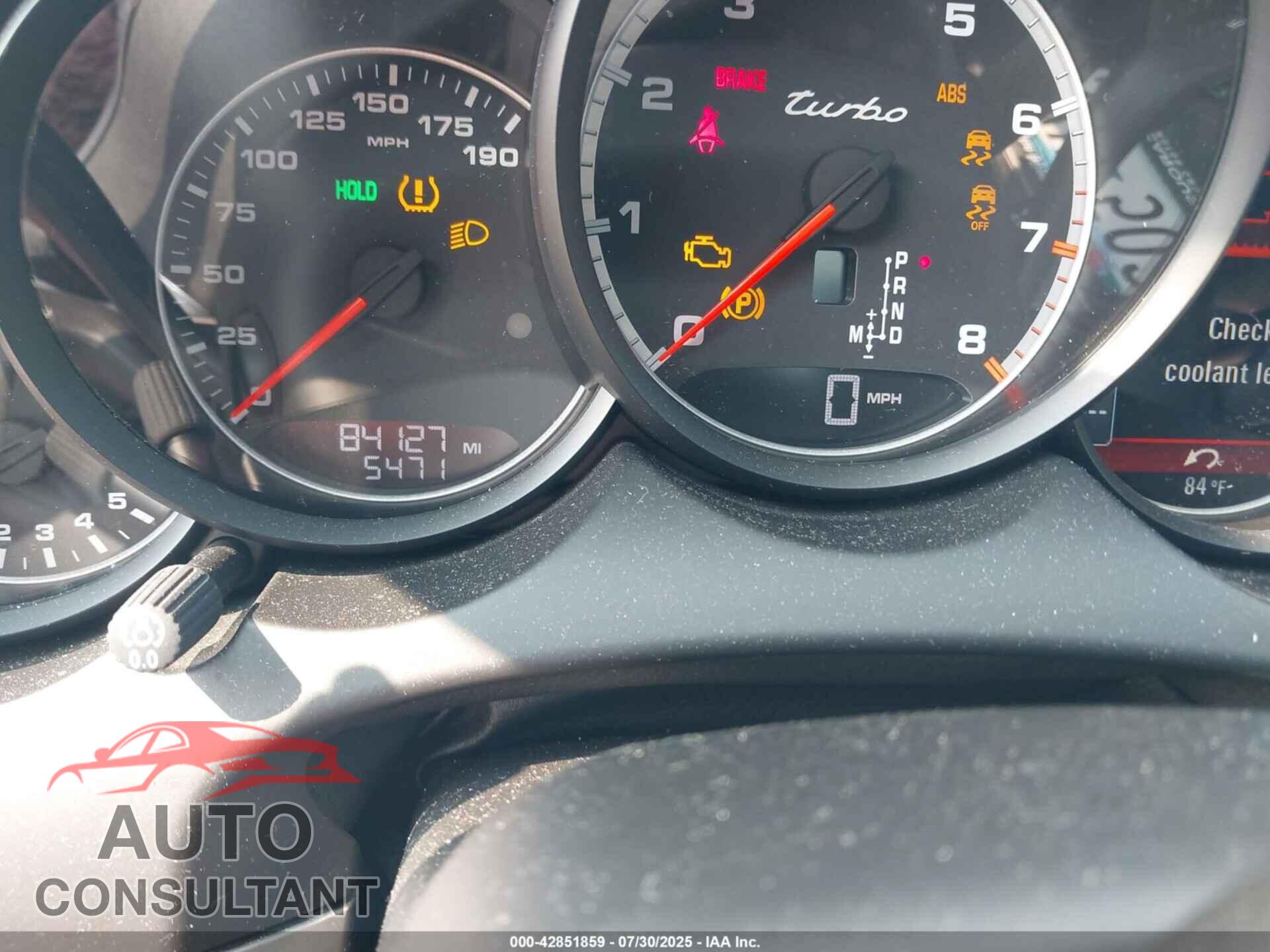 PORSCHE CAYENNE 2012 - WP1AC2A2XCLA84871