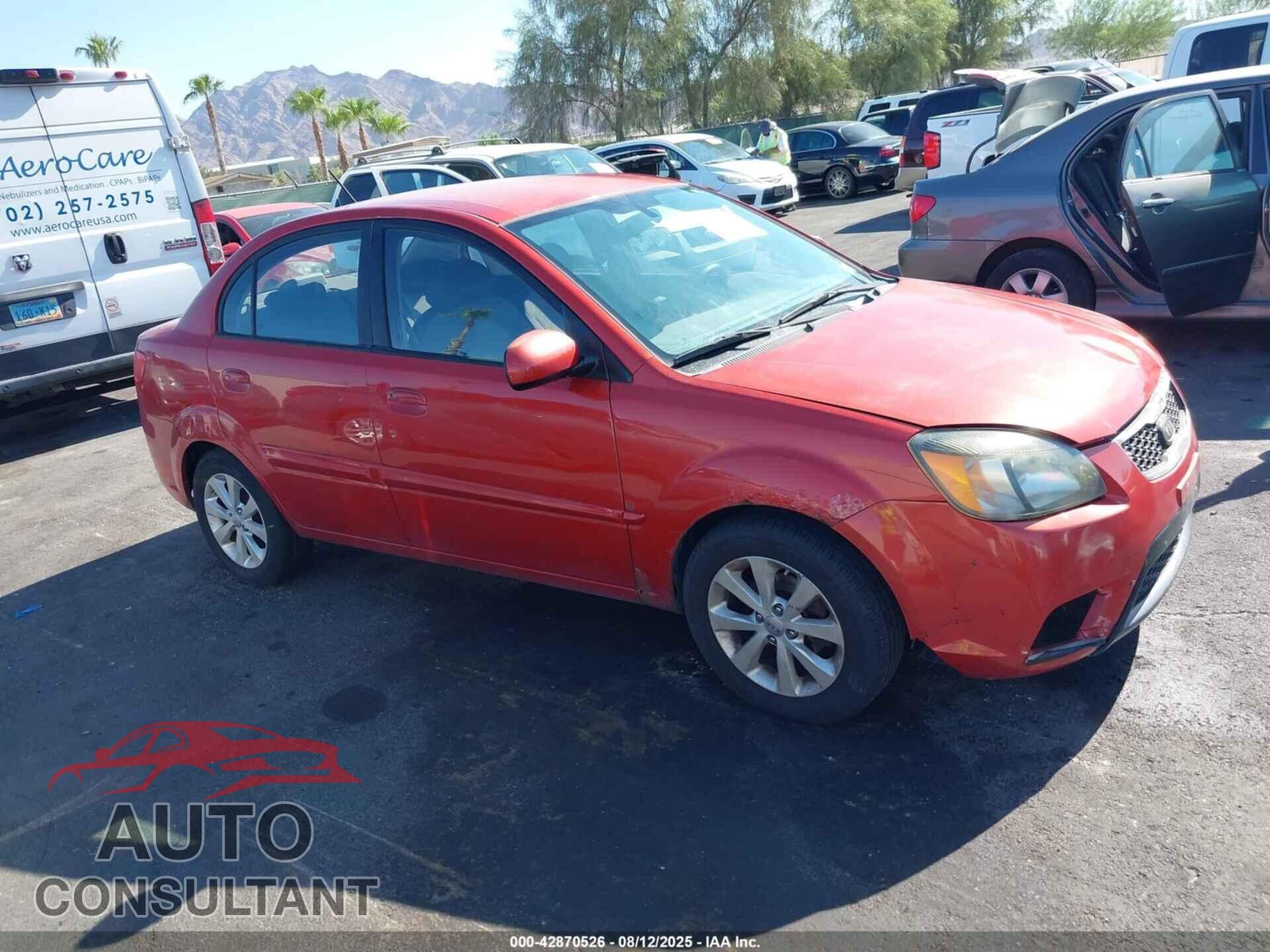 KIA RIO 2011 - KNADH4A31B6851683