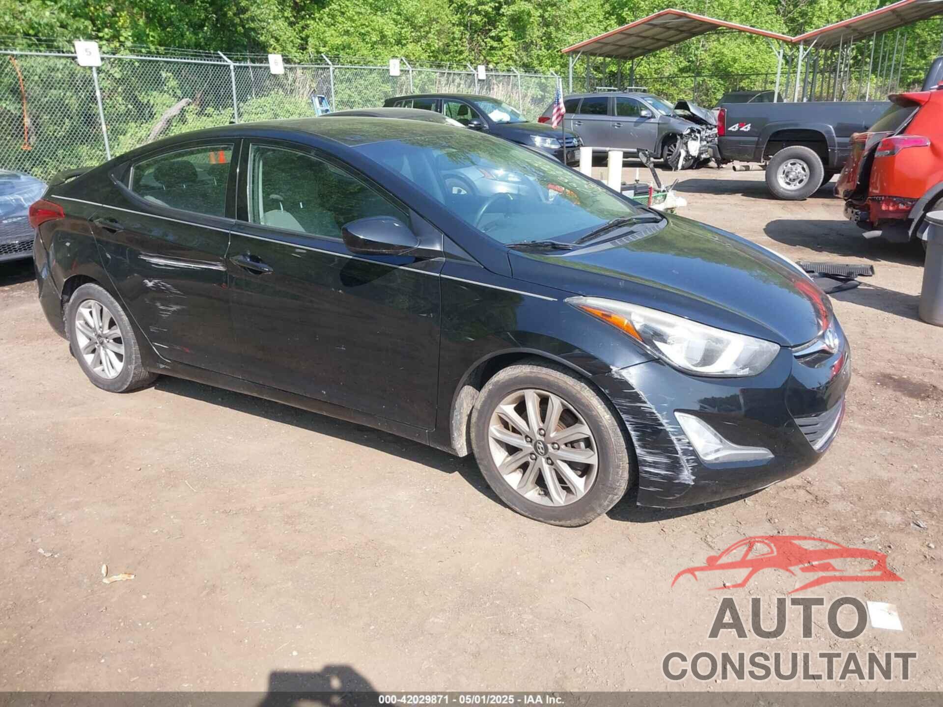HYUNDAI ELANTRA 2015 - KMHDH4AE4FU439517