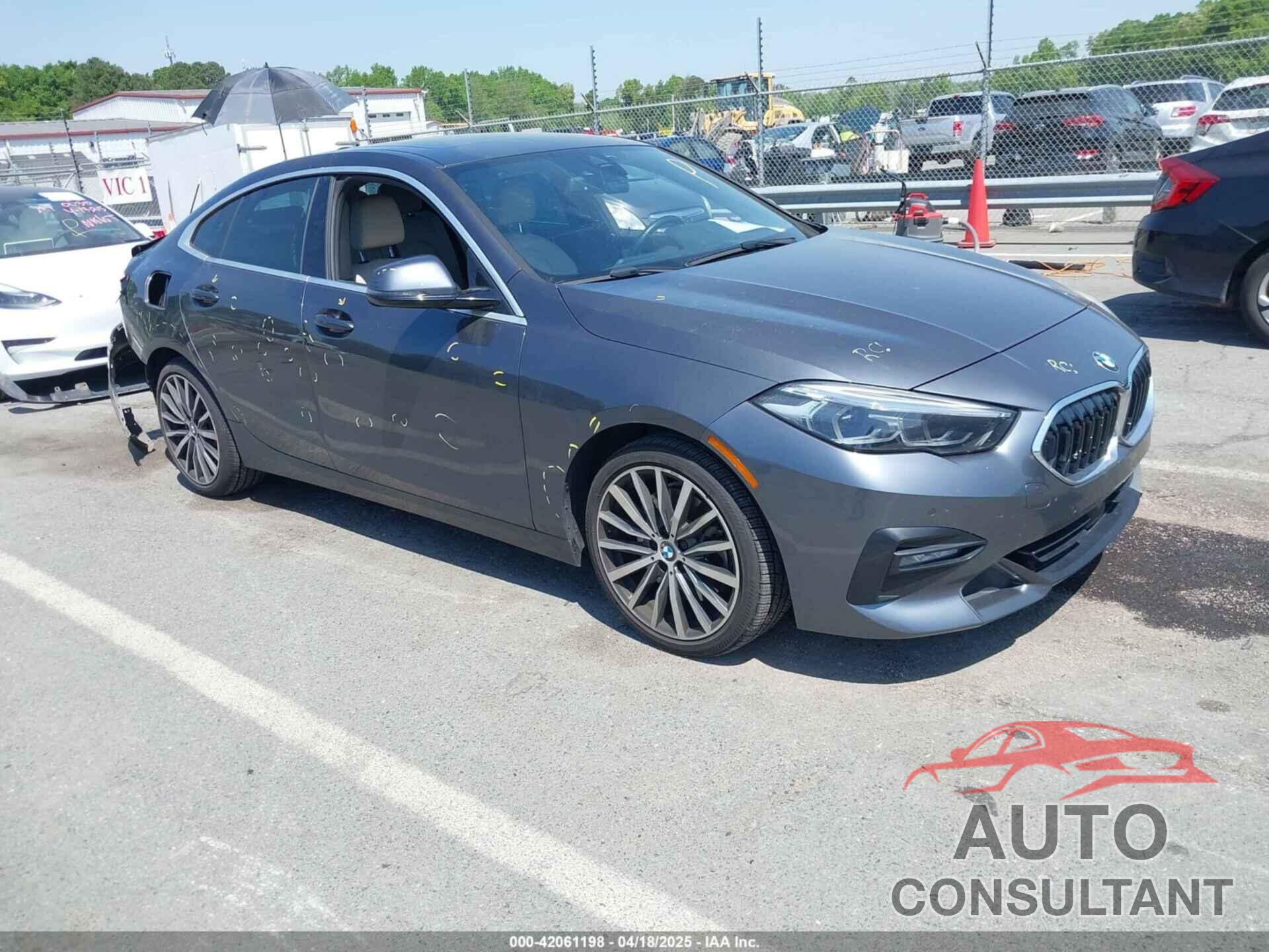 BMW 228I GRAN COUPE 2020 - WBA73AK09L7F87108