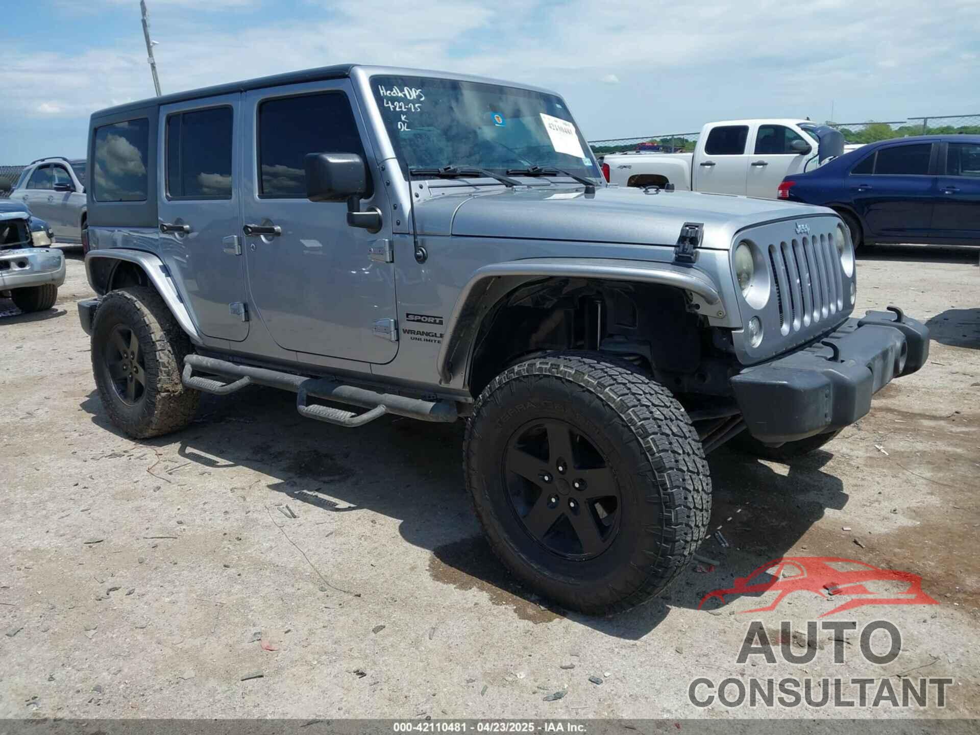 JEEP WRANGLER UNLIMITED 2015 - 1C4BJWDG0FL575903