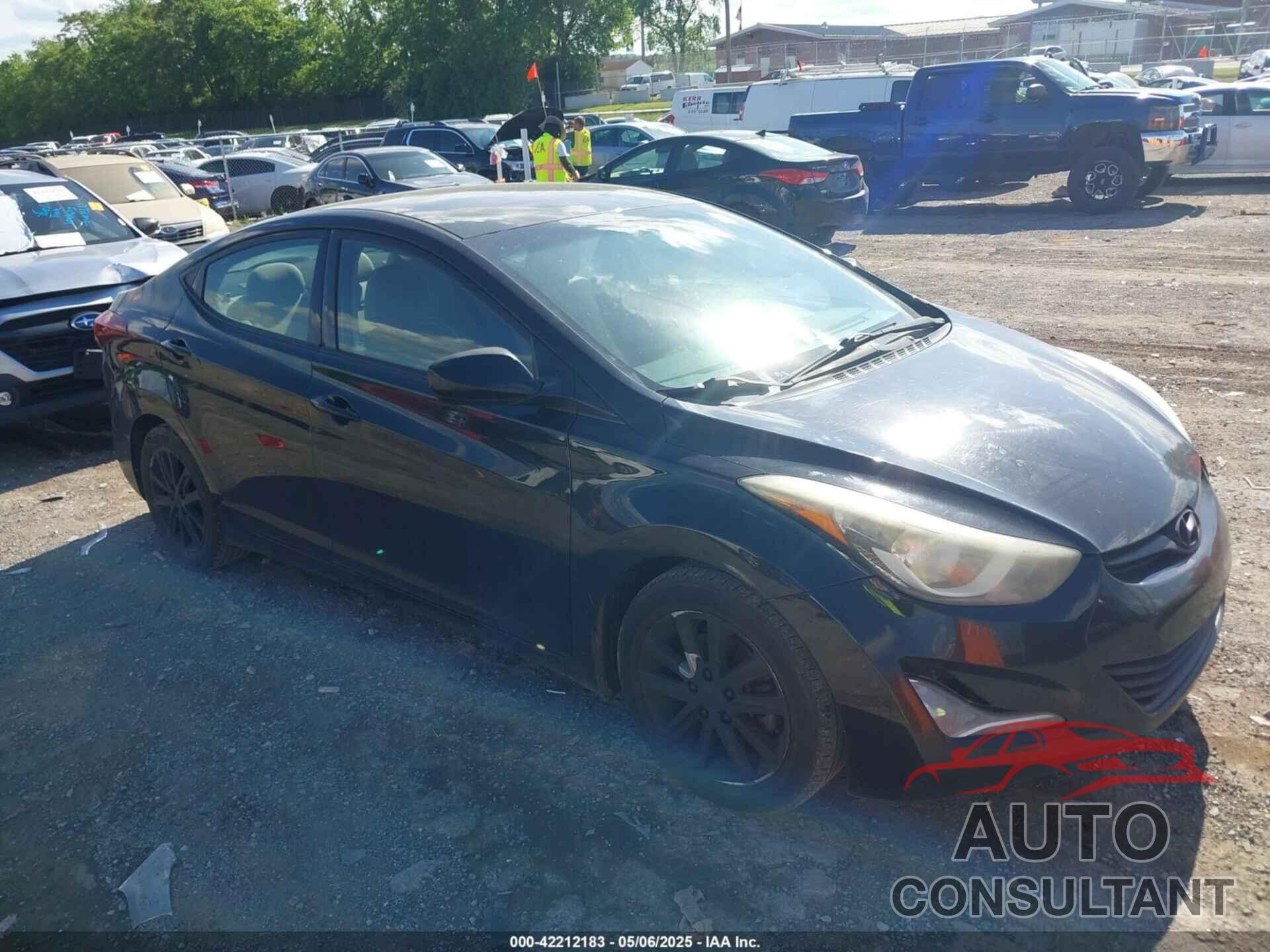 HYUNDAI ELANTRA 2014 - 5NPDH4AE2EH491158