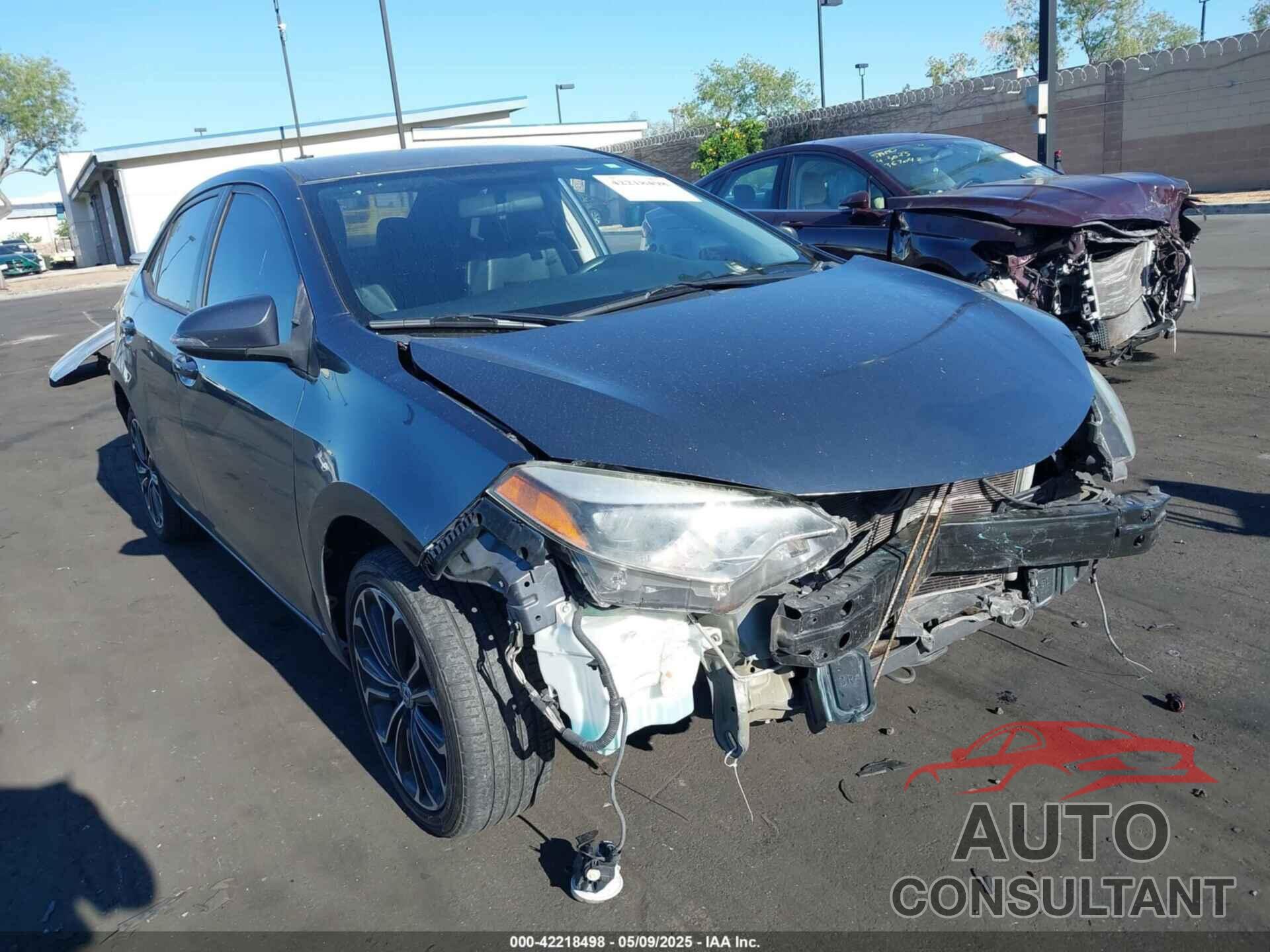 TOYOTA COROLLA 2015 - 5YFBURHE4FP184116