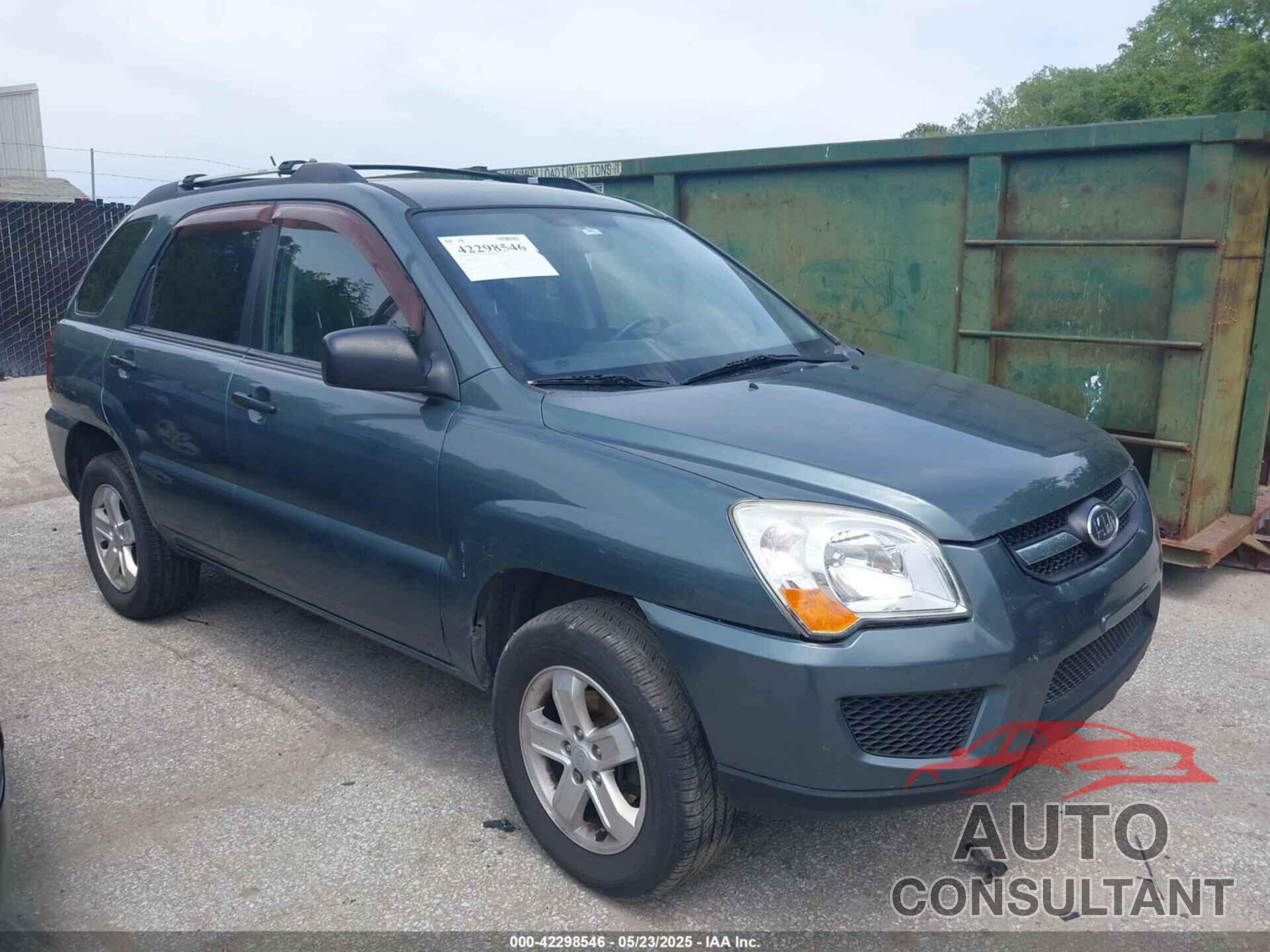 KIA SPORTAGE 2009 - KNDJF723497622110