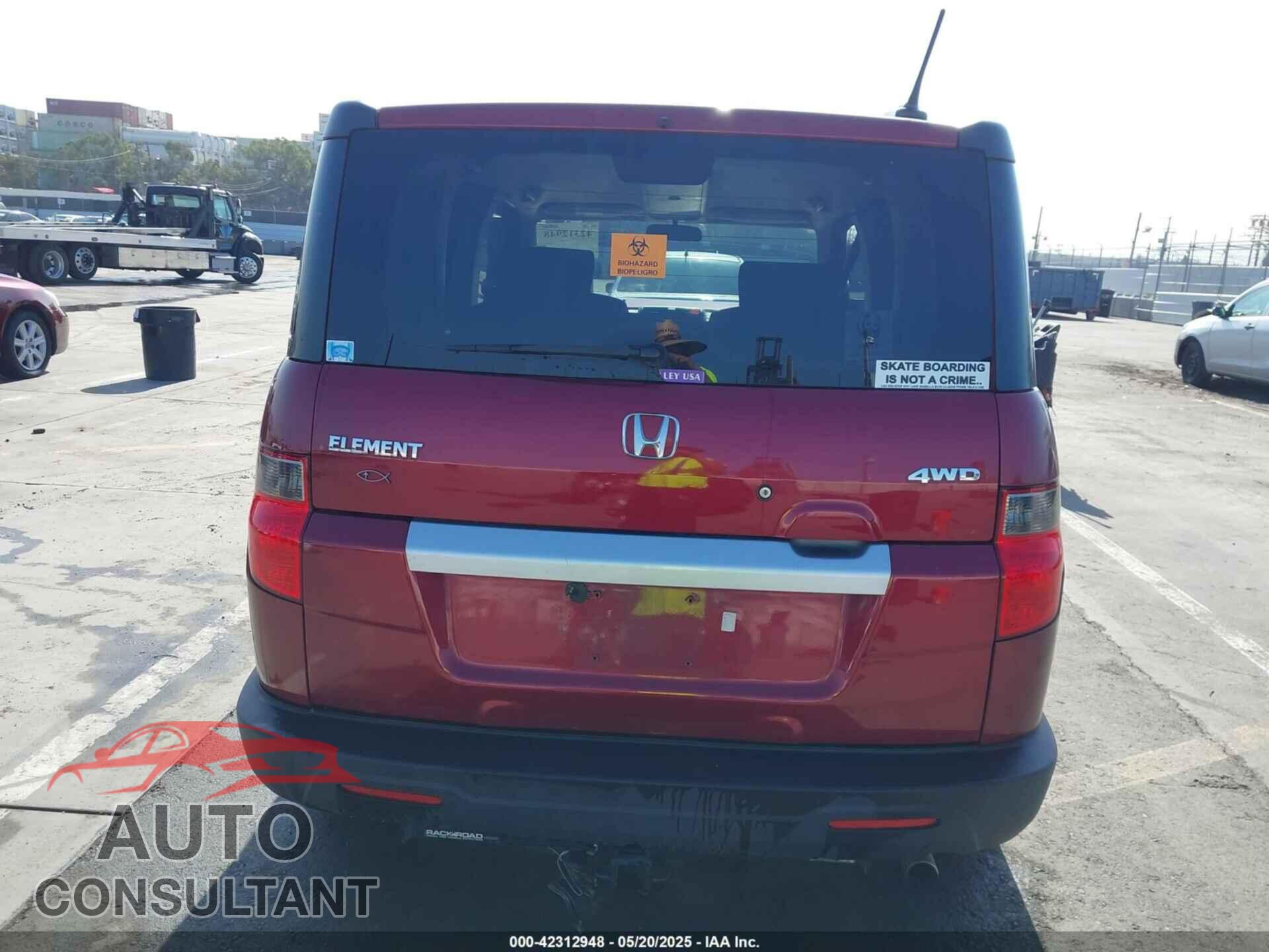HONDA ELEMENT 2010 - 5J6YH2H76AL003679