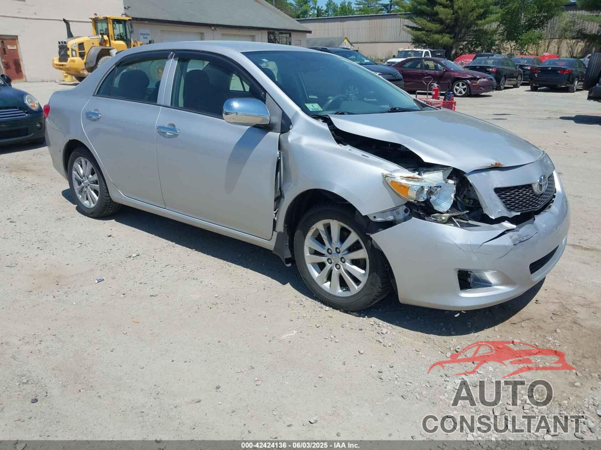 TOYOTA COROLLA 2009 - 2T1BU40E39C041306