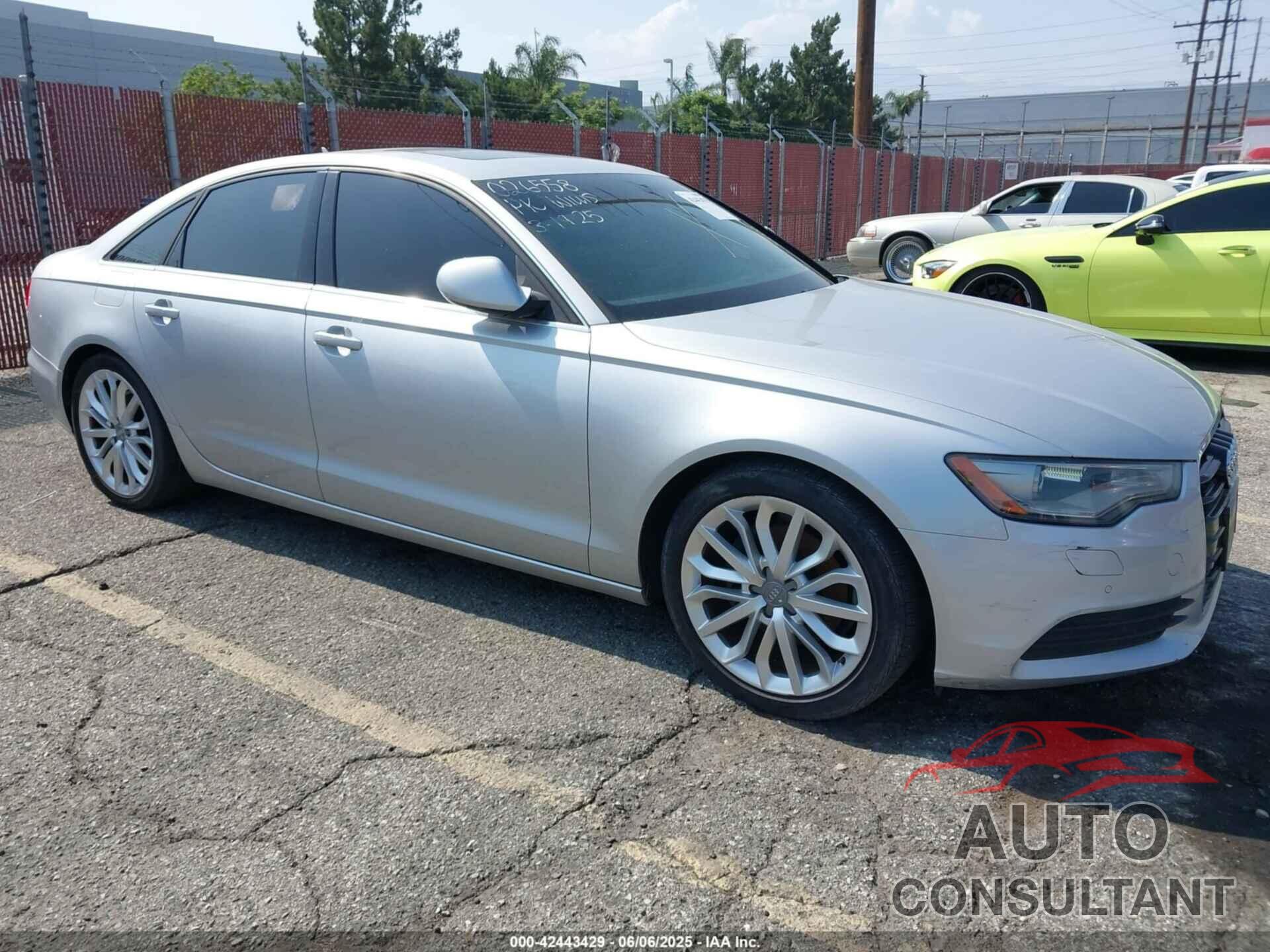 AUDI A6 2013 - WAUDFAFC7DN026558