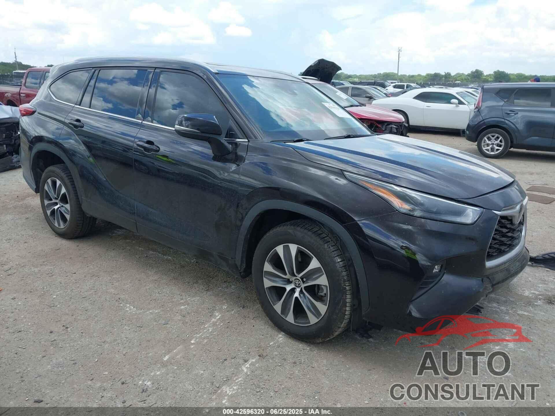 TOYOTA HIGHLANDER 2022 - 5TDHZRAH7NS105155