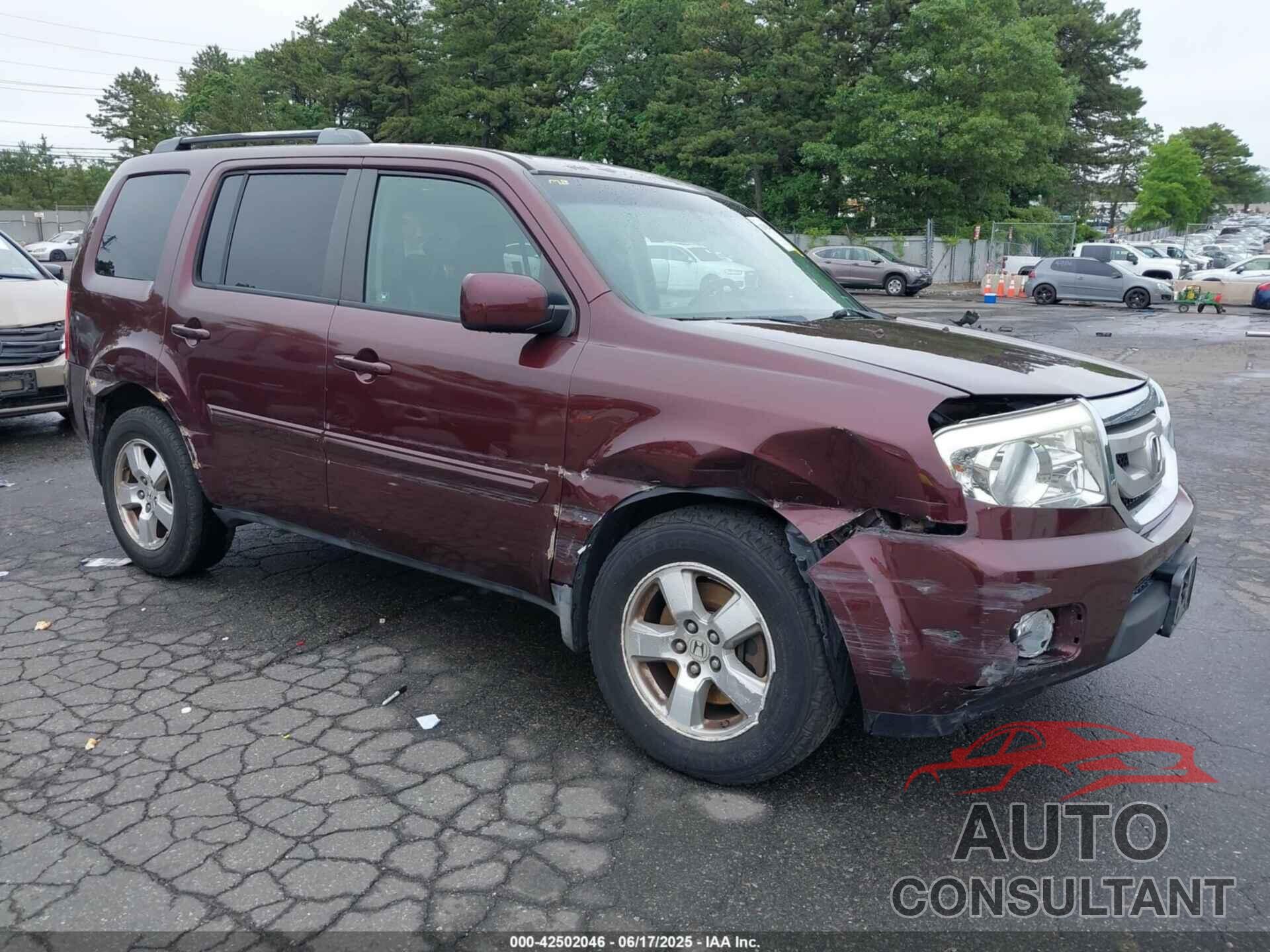 HONDA PILOT 2009 - 5FNYF48619B019768