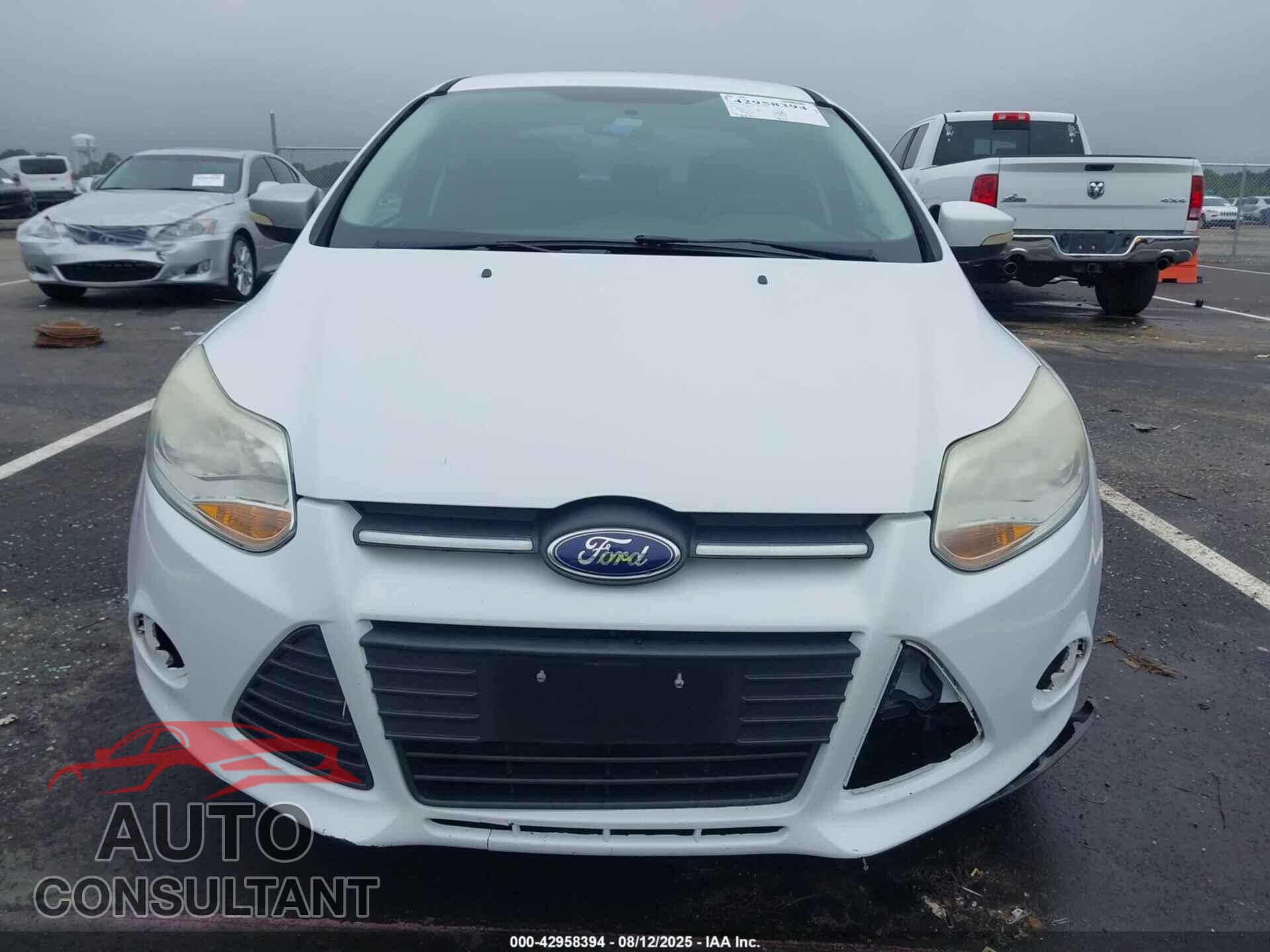FORD FOCUS 2013 - 1FADP3F21DL307002