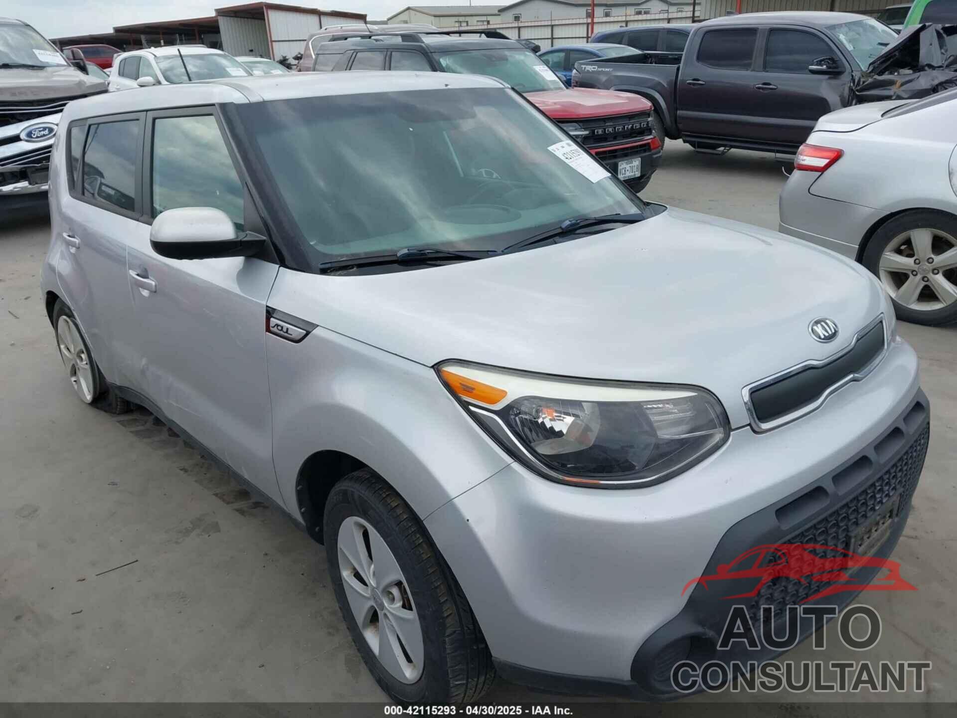 KIA SOUL 2016 - KNDJN2A25G7823770