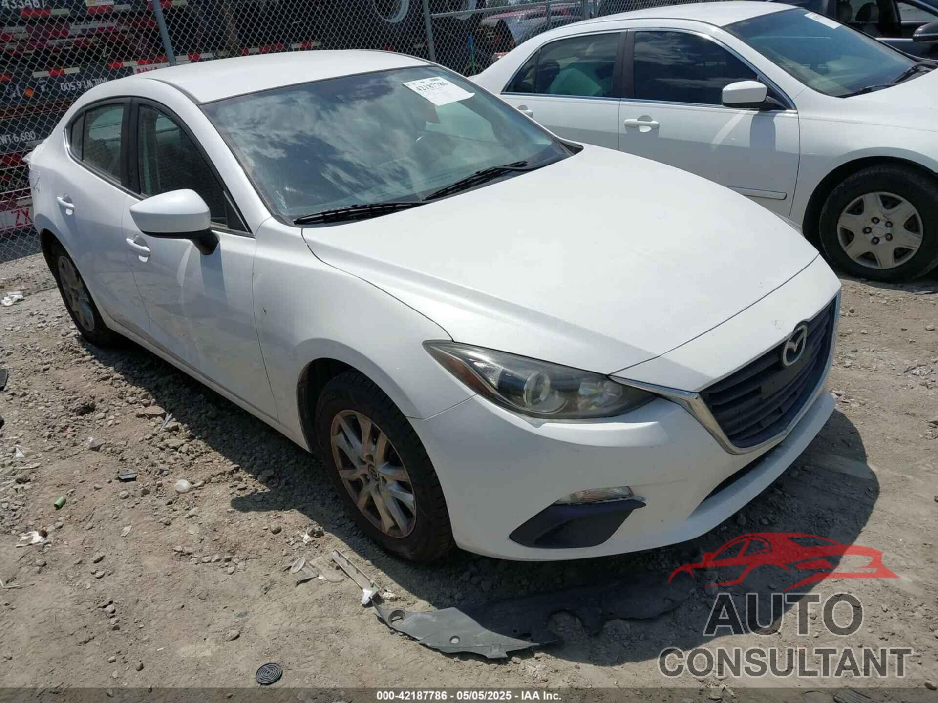 MAZDA MAZDA3 2016 - JM1BM1U76G1324584