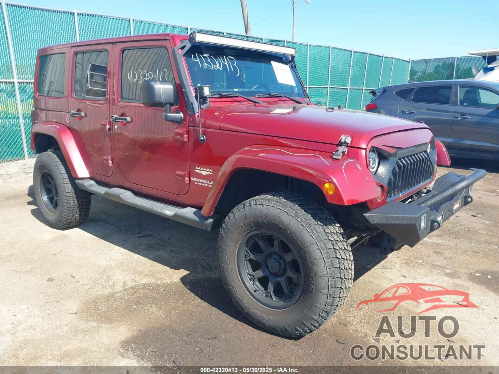 JEEP WRANGLER UNLIMITED 2012 - 1C4BJWEG9CL168608