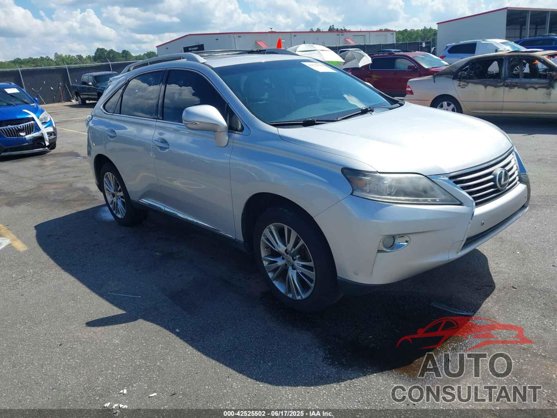 LEXUS RX 350 2013 - 2T2ZK1BA4DC132067