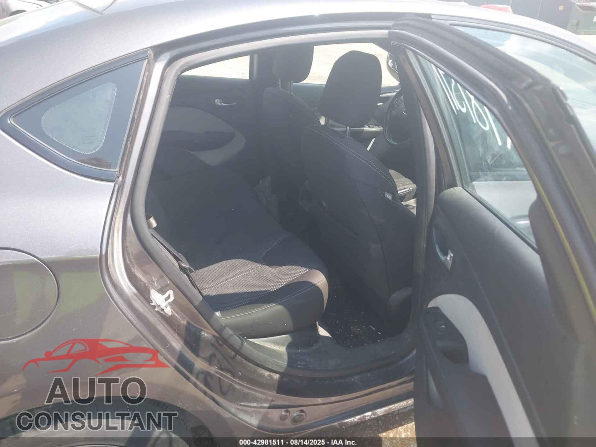 DODGE DART 2015 - 1C3CDFBB4FD267991