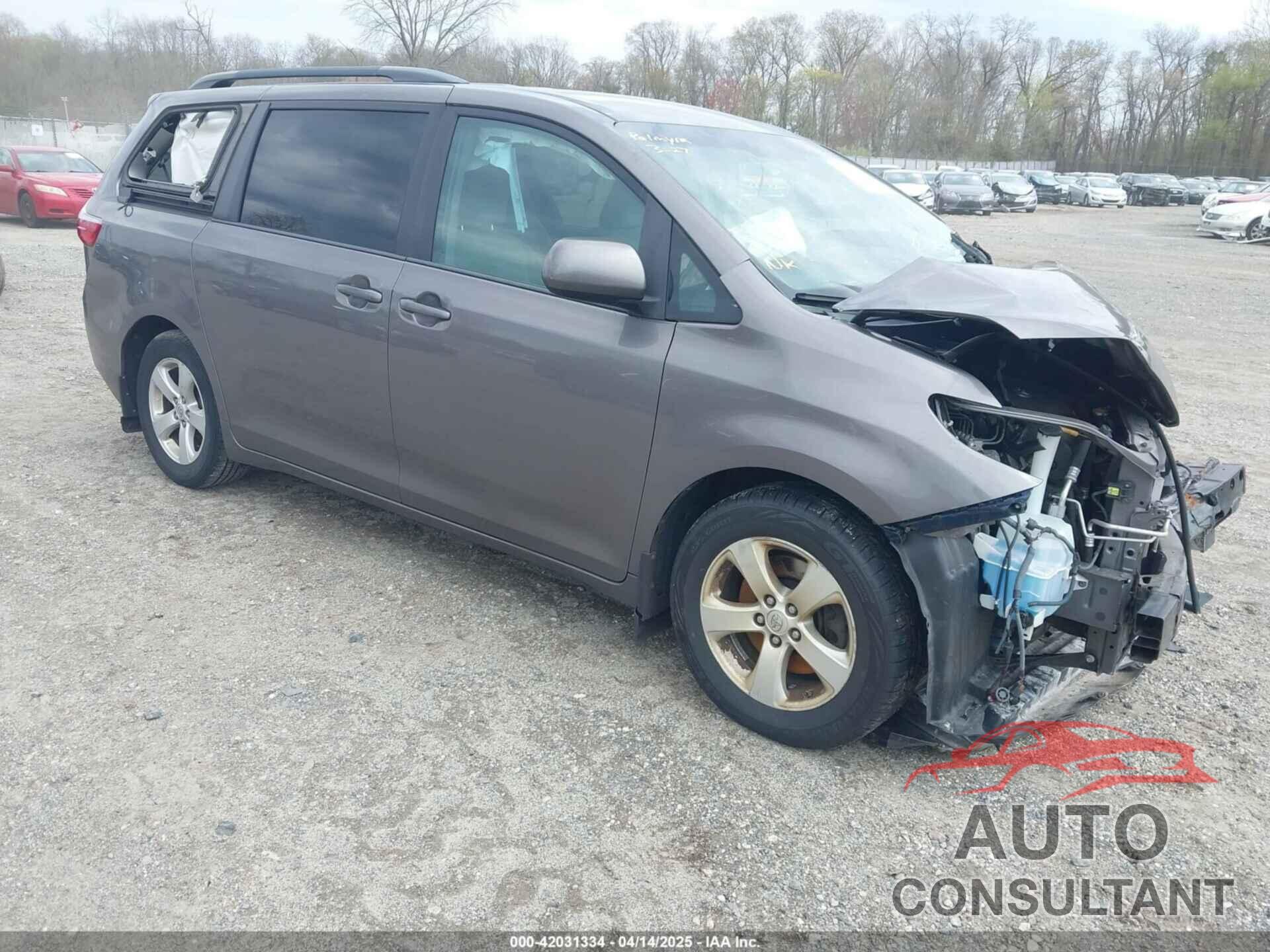 TOYOTA SIENNA 2015 - 5TDKK3DC8FS655960