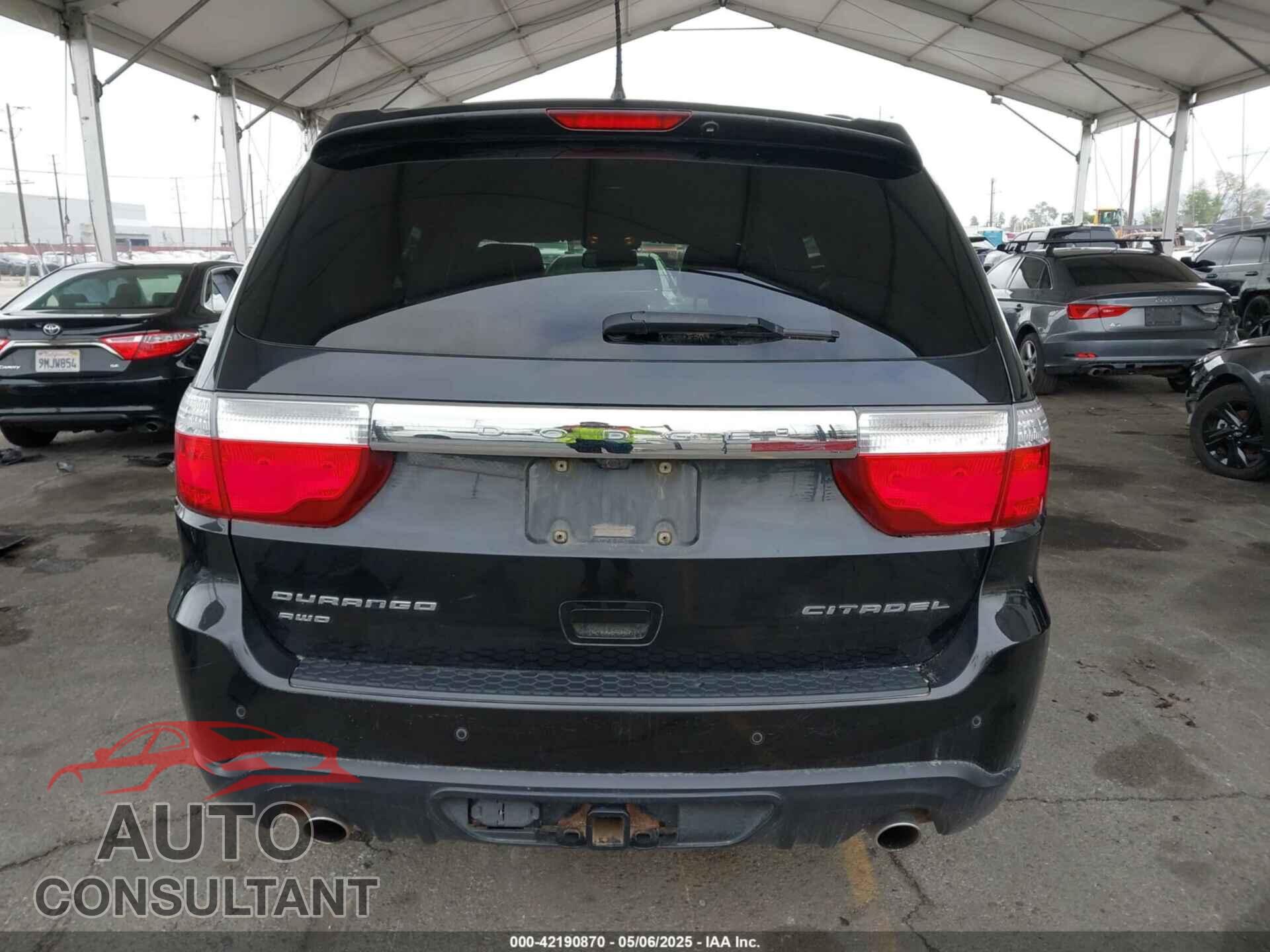 DODGE DURANGO 2011 - 1D4SE5GT2BC746672