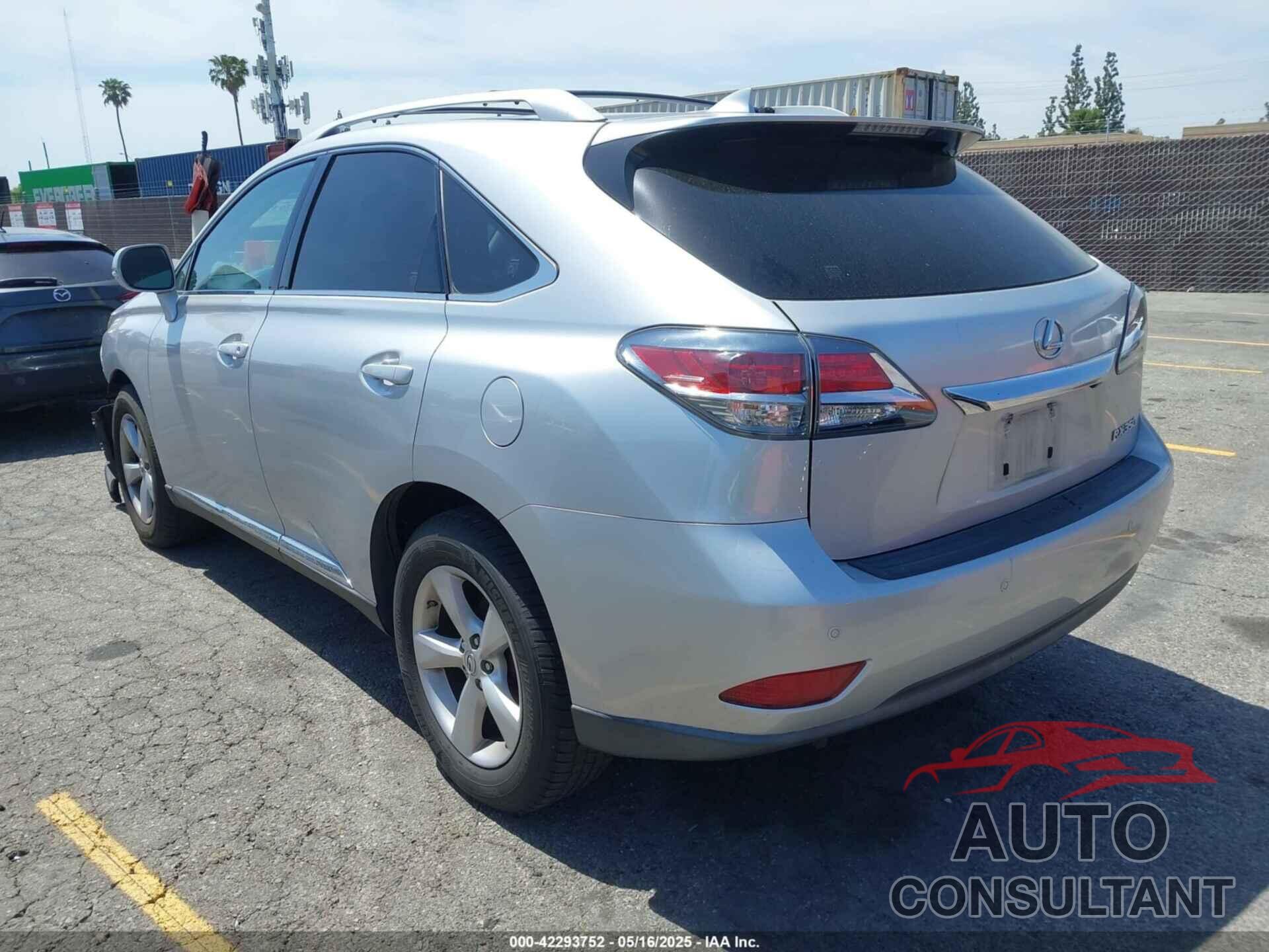LEXUS RX 350 2015 - JTJZK1BA0F2423541