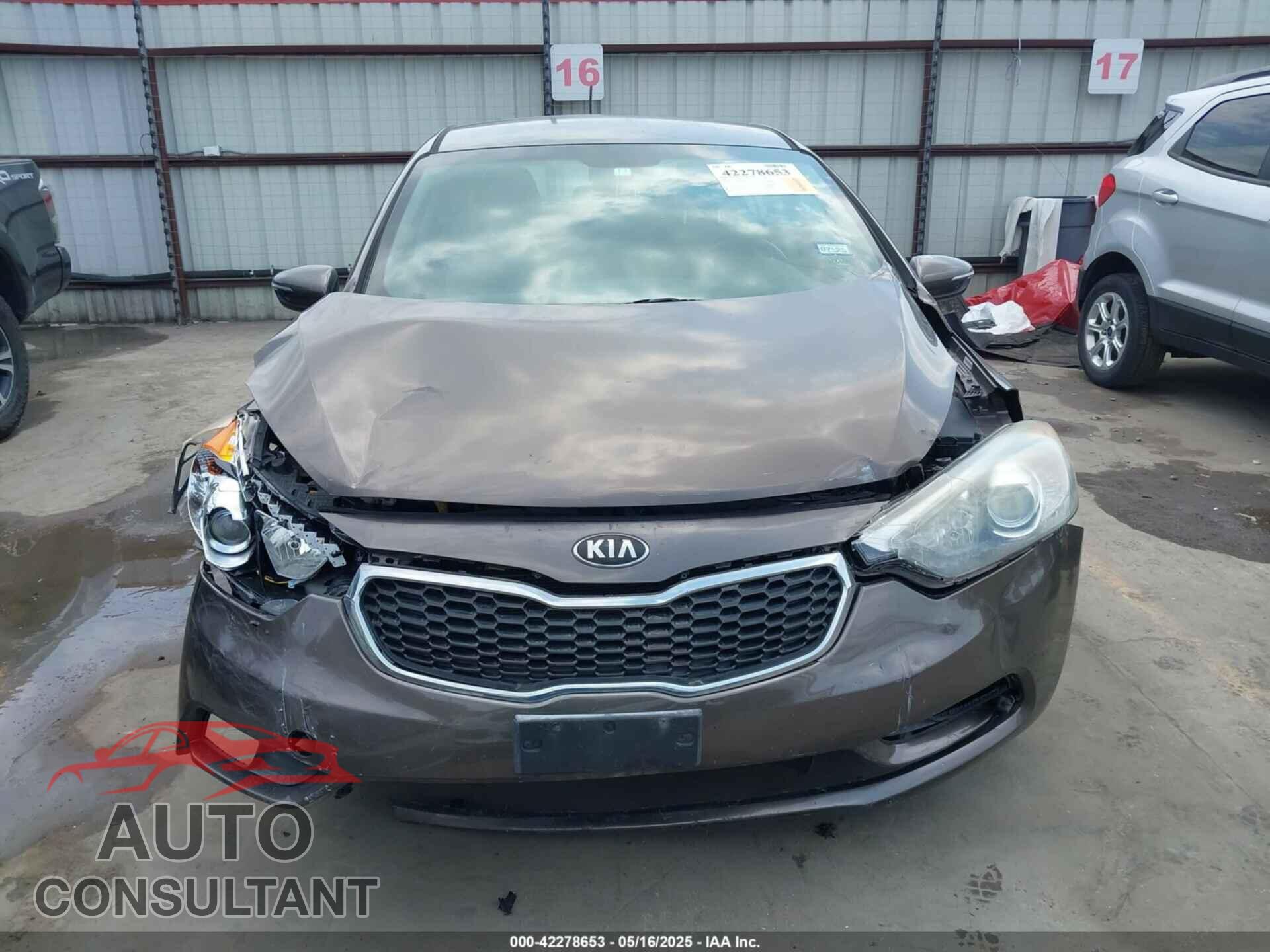 KIA FORTE 2014 - KNAFX5A87E5244713