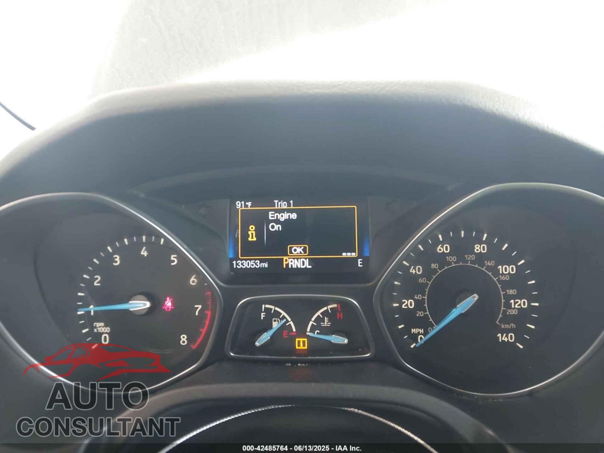 FORD FOCUS 2016 - 1FADP3F25GL234897