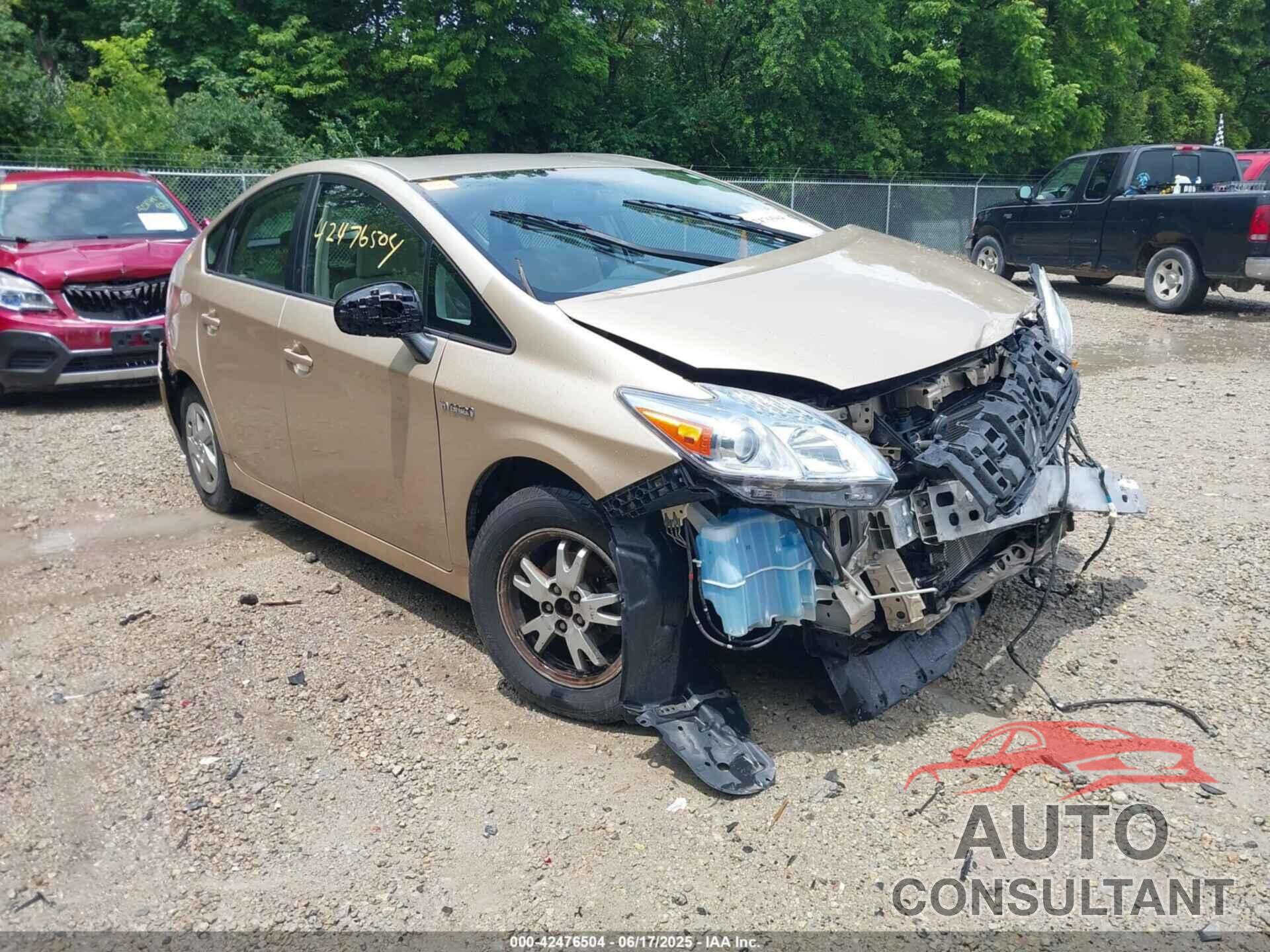 TOYOTA PRIUS 2010 - JTDKN3DU2A1025423
