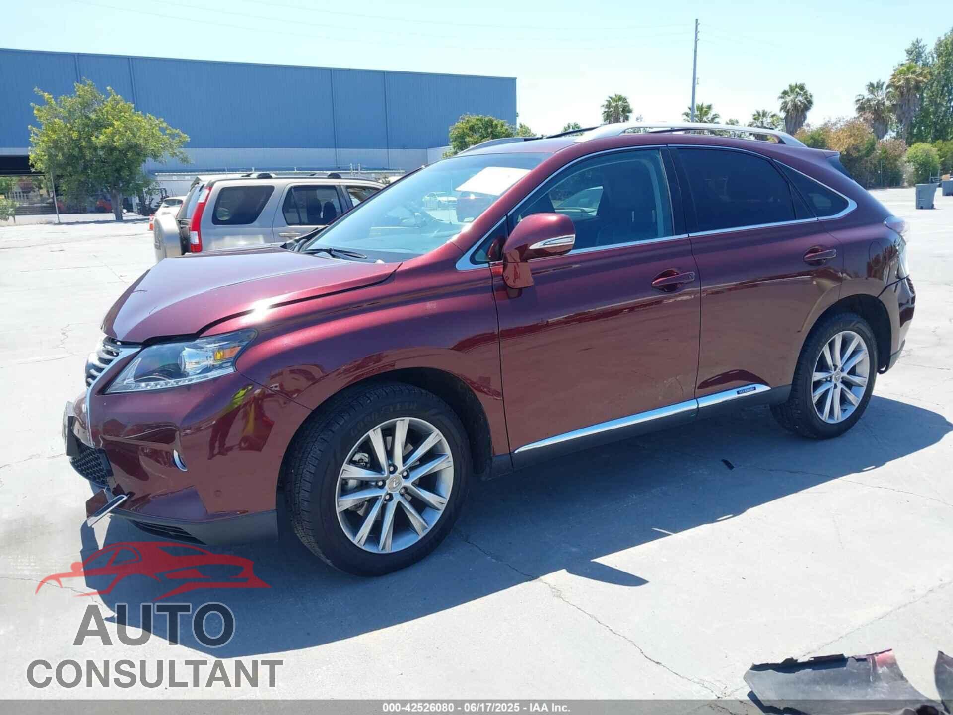 LEXUS RX 450H 2015 - 2T2BC1BA8FC010233