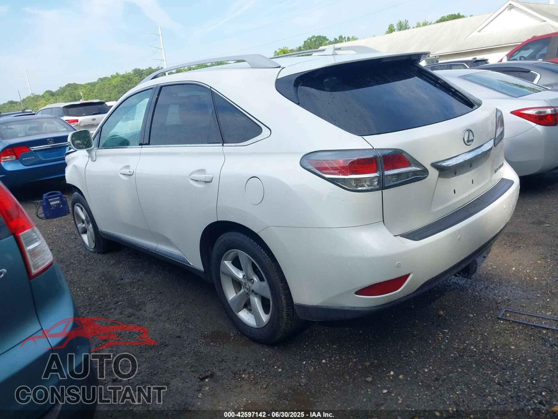 LEXUS RX 350 2013 - 2T2BK1BA5DC168643