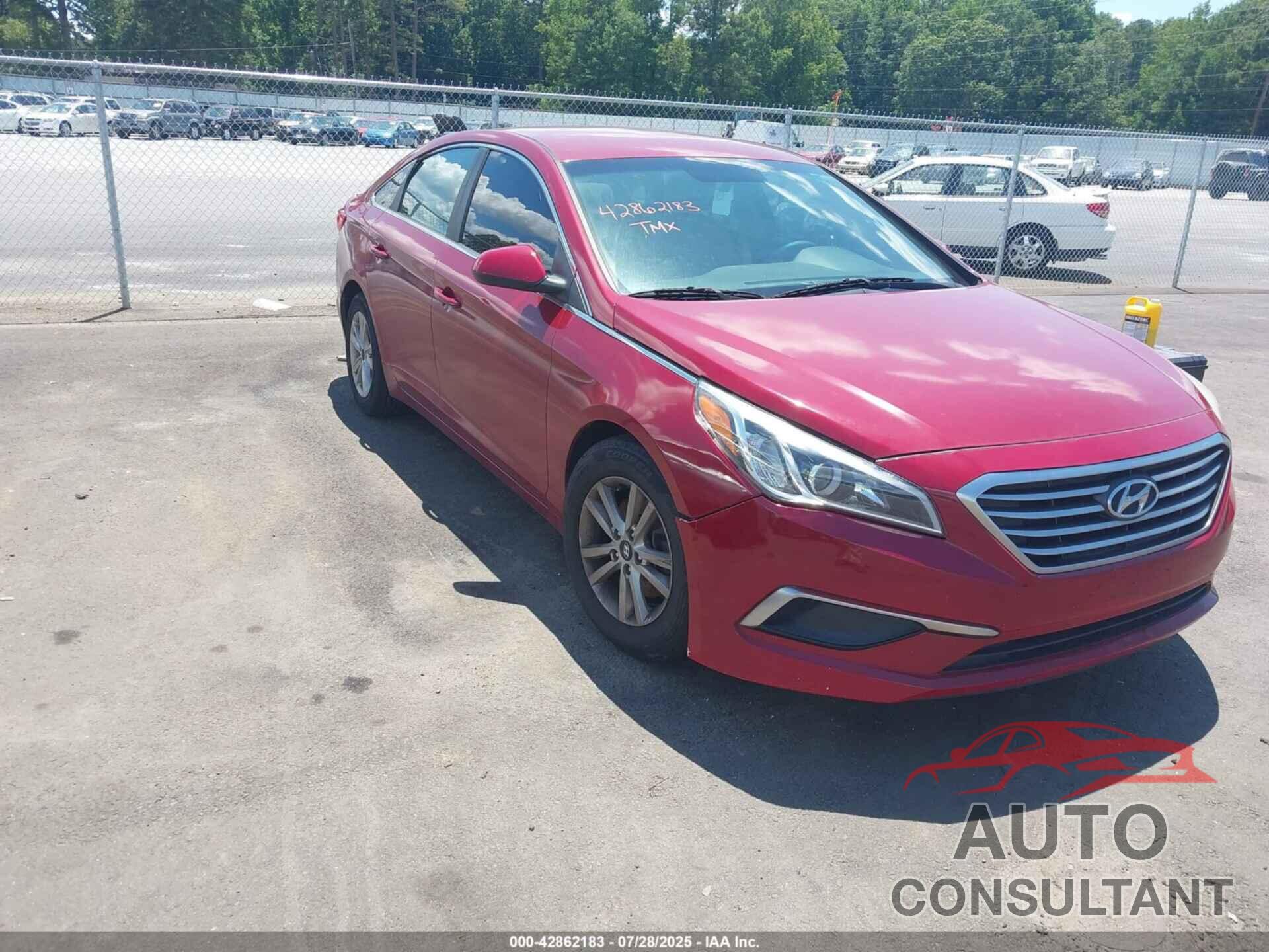HYUNDAI SONATA 2016 - 5NPE24AF8GH284646