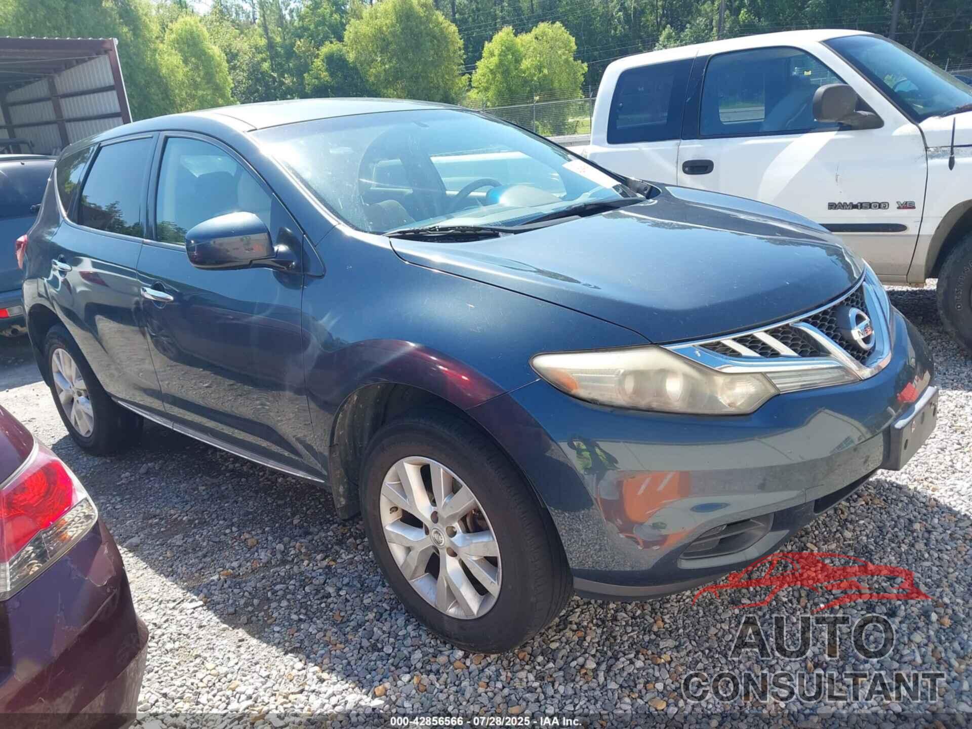 NISSAN MURANO 2013 - JN8AZ1MW9DW321394