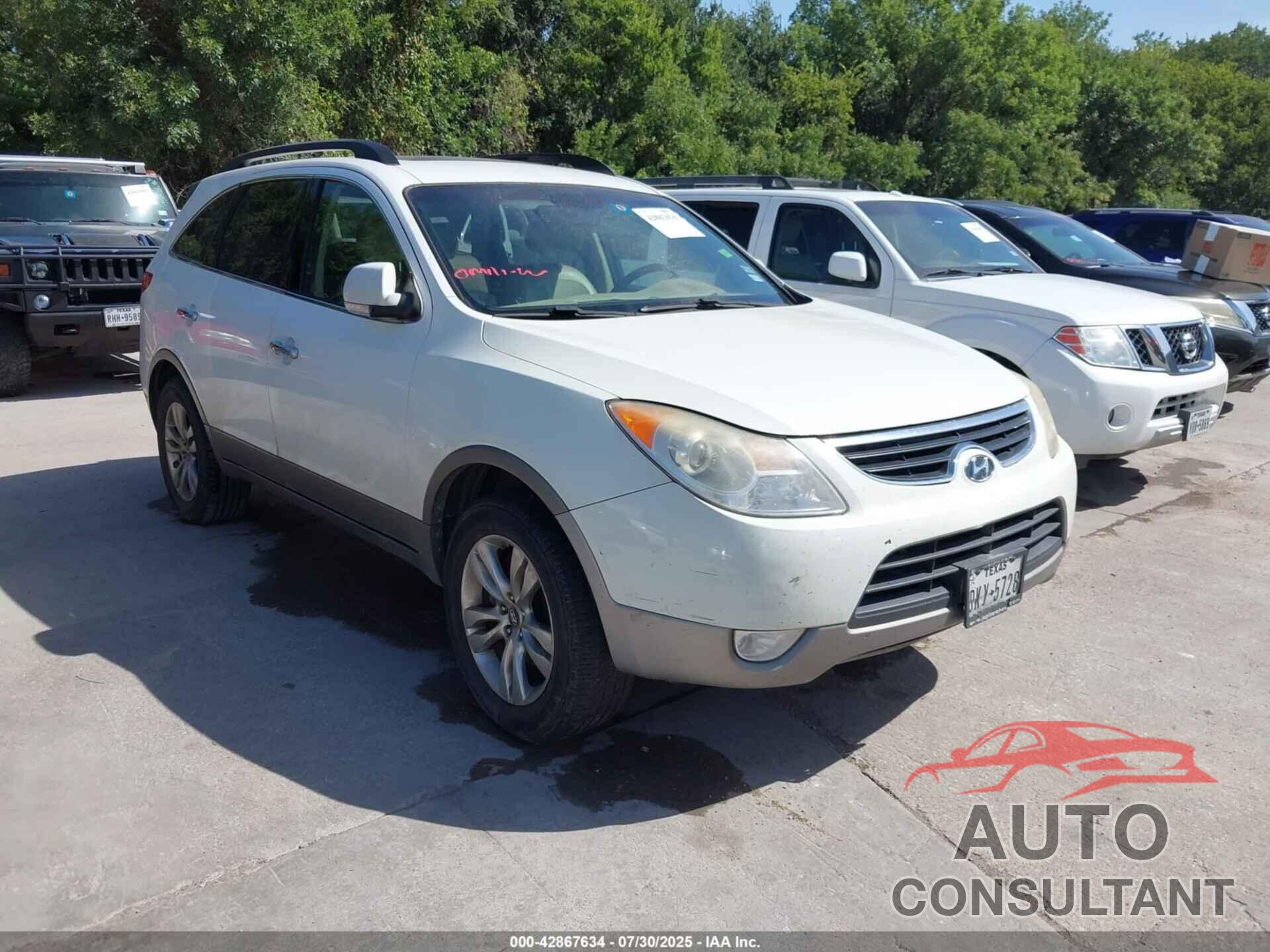 HYUNDAI VERACRUZ 2012 - KM8NU4CC0CU198966