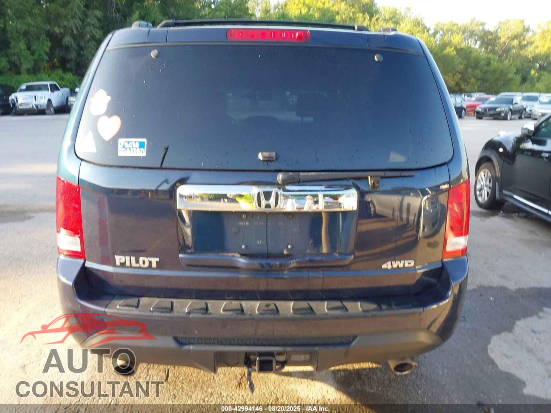 HONDA PILOT 2012 - 5FNYF4H53CB073197
