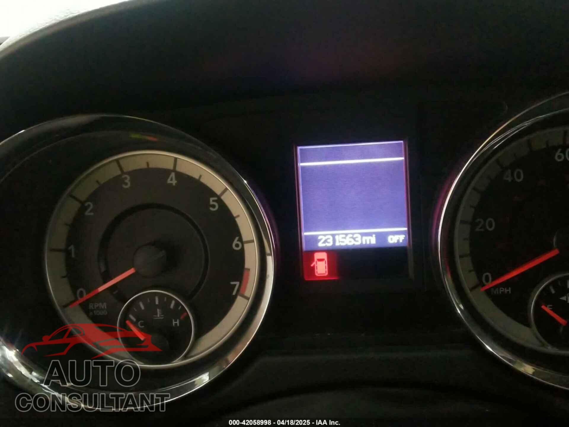 DODGE GRAND CARAVAN 2013 - 2C4RDGCG9DR686838