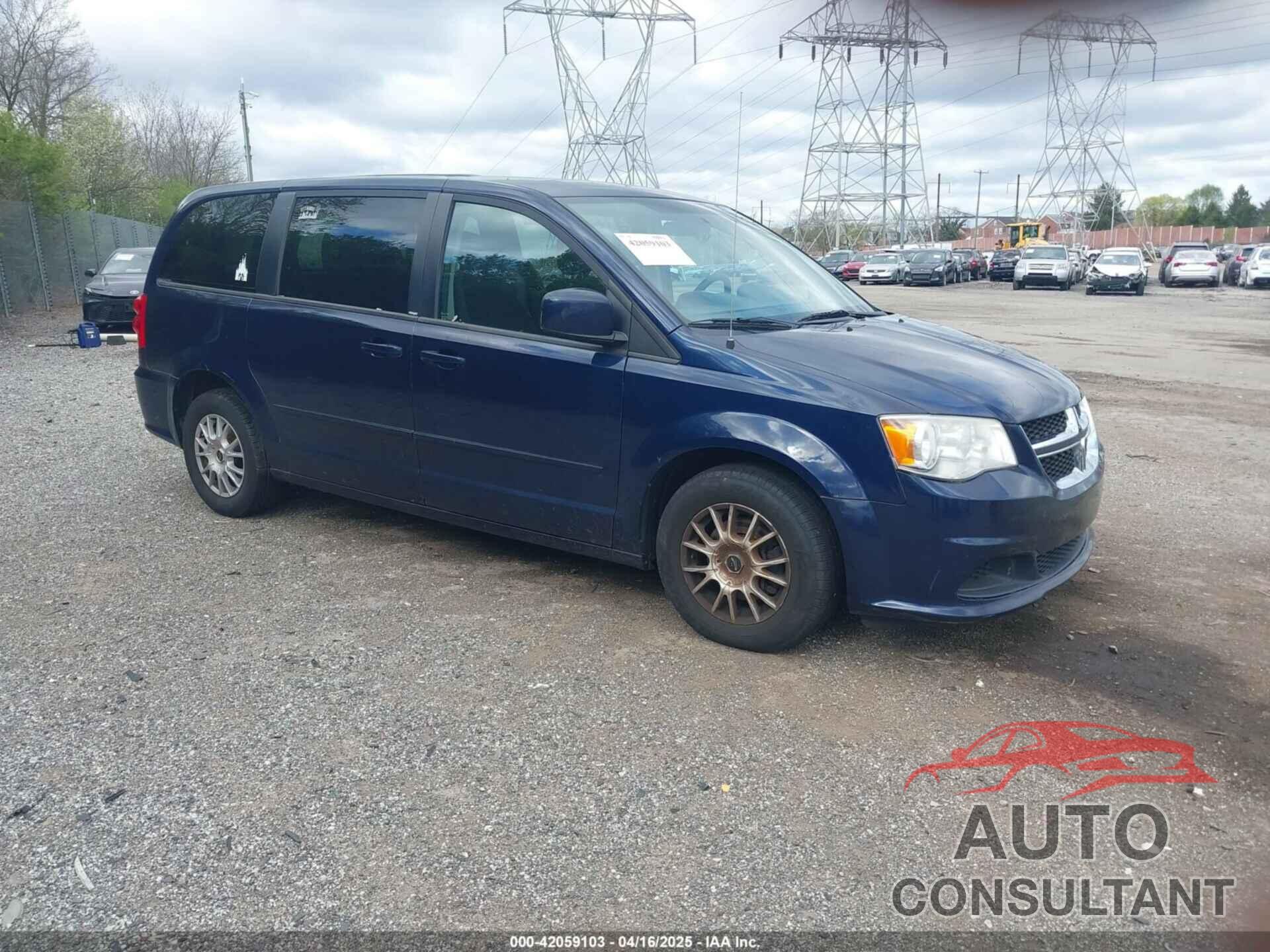 DODGE GRAND CARAVAN 2013 - 2C4RDGCG2DR524968