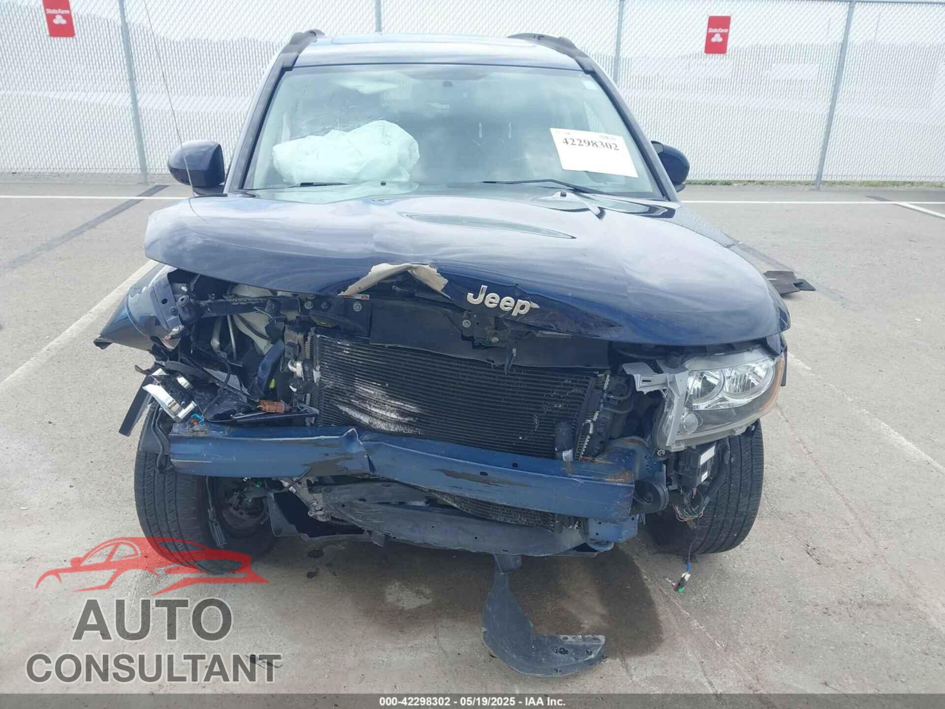 JEEP COMPASS 2017 - 1C4NJDEB0HD113505